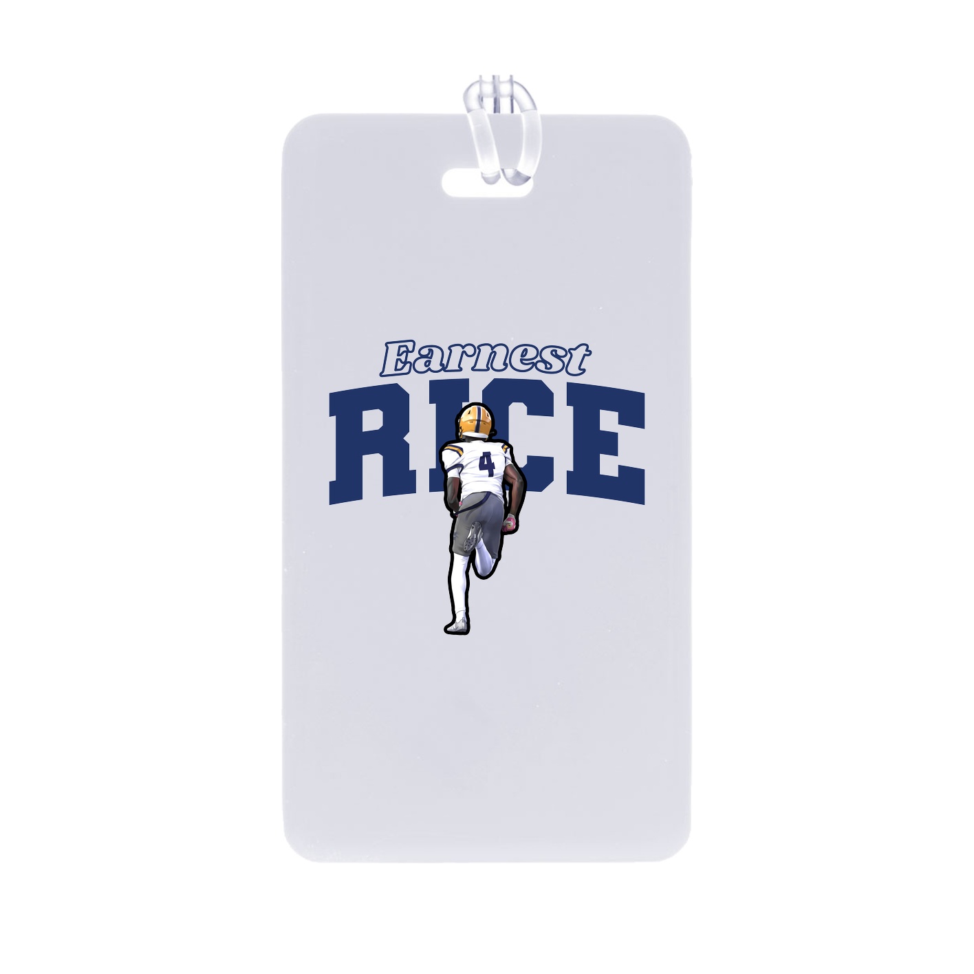 Bag Tag — Name Arch in Classic