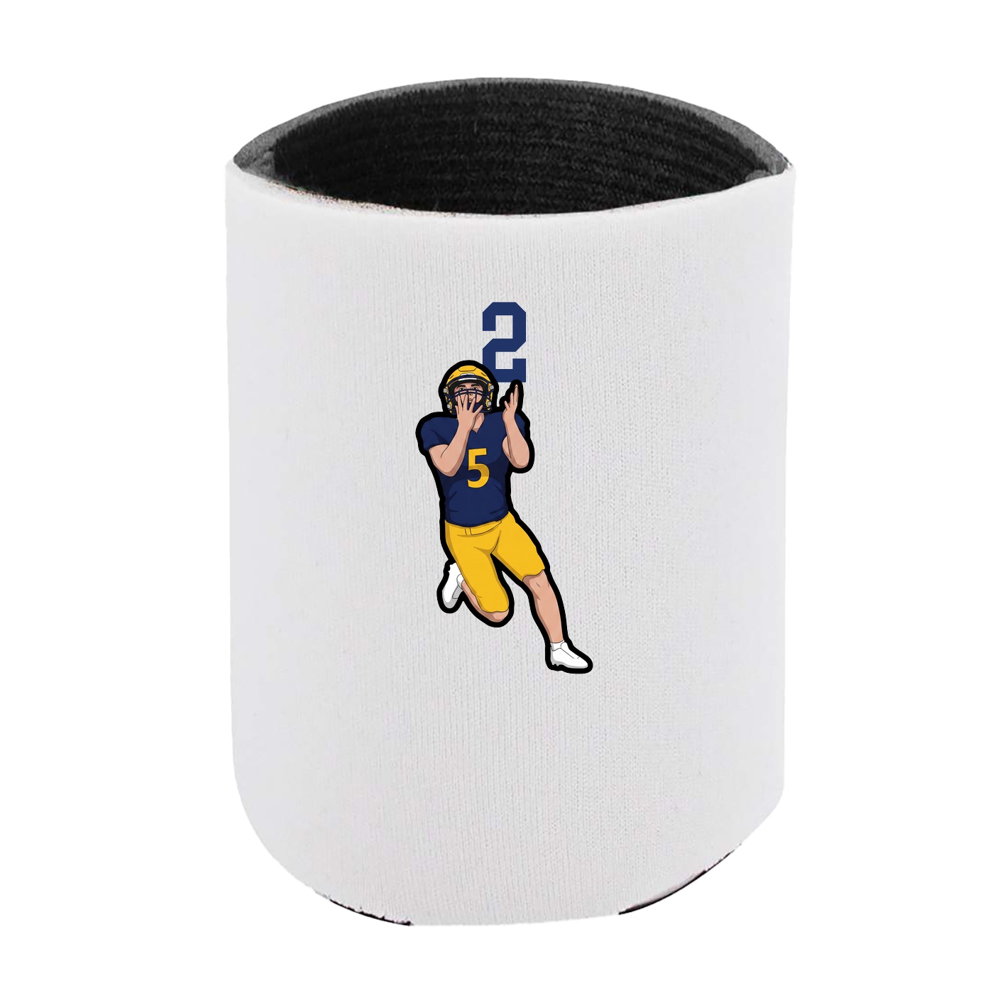 Can Holder — Number Top in White