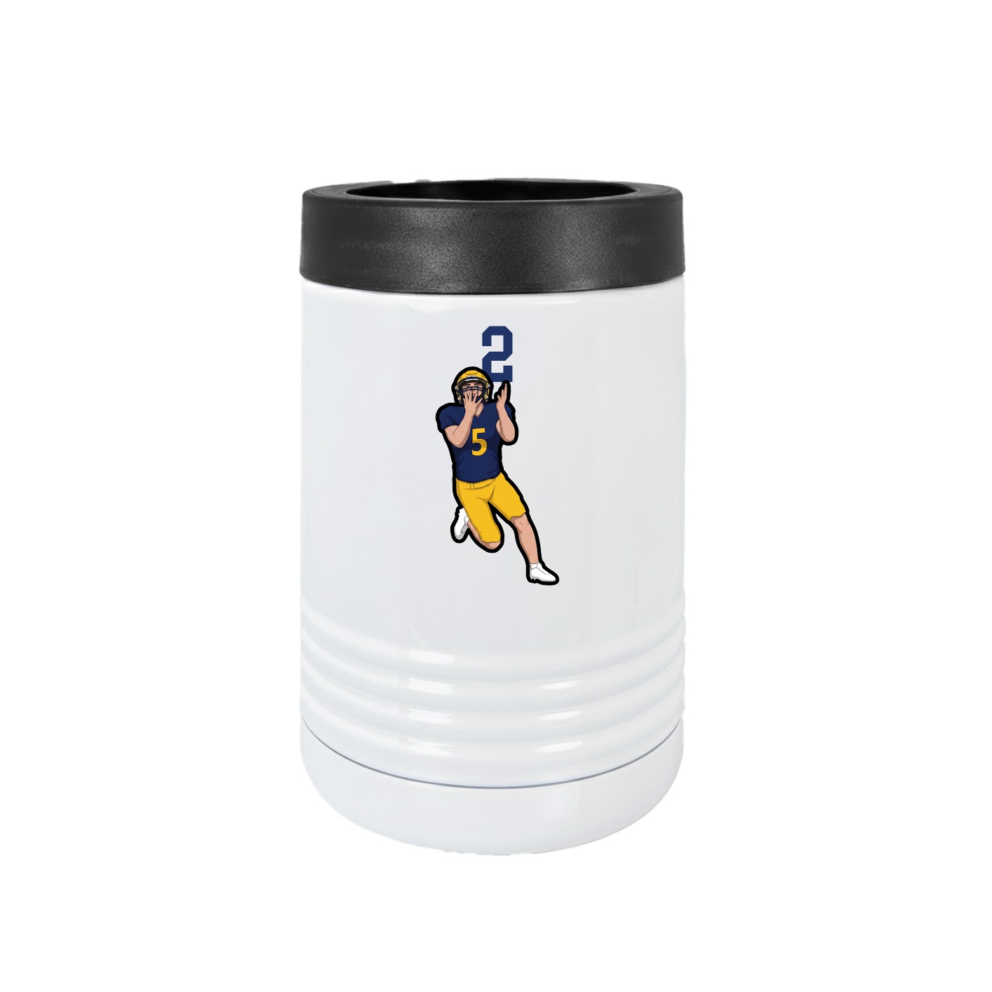 Beverage Holder — Number Top in White