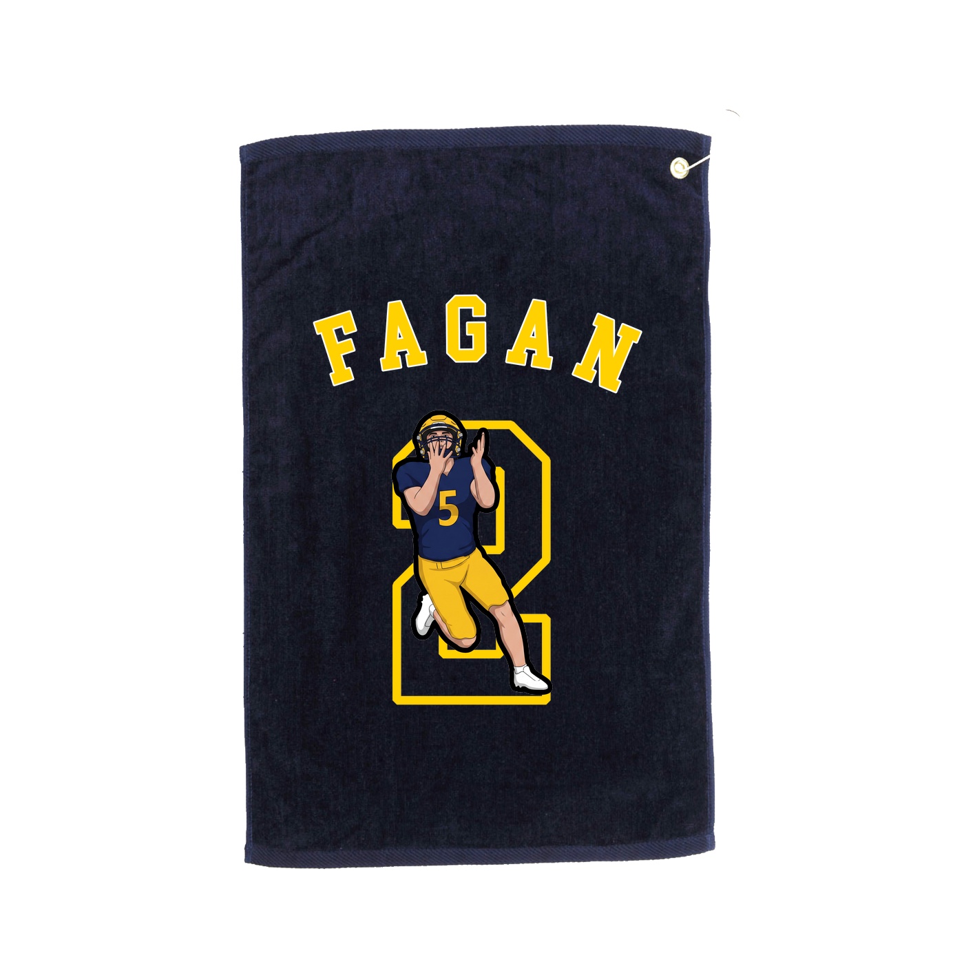 Golf Towel — Shirsey Arch in Navy