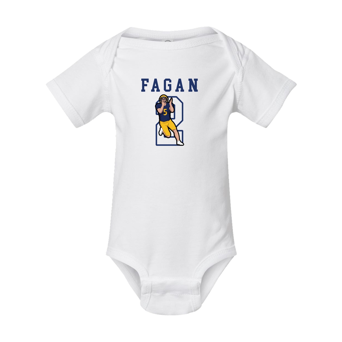 Baby Onesie — Shirsey in White