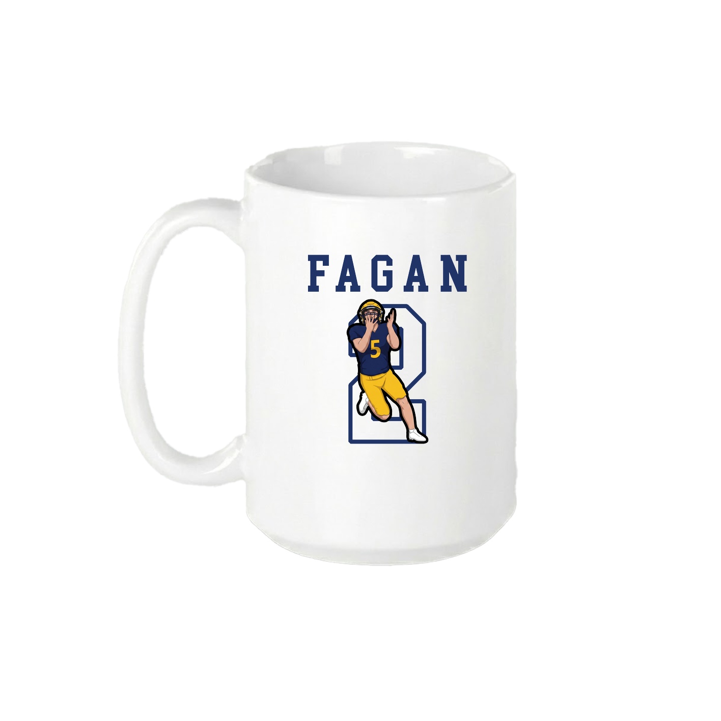 15oz Coffee Mug — Shirsey in White