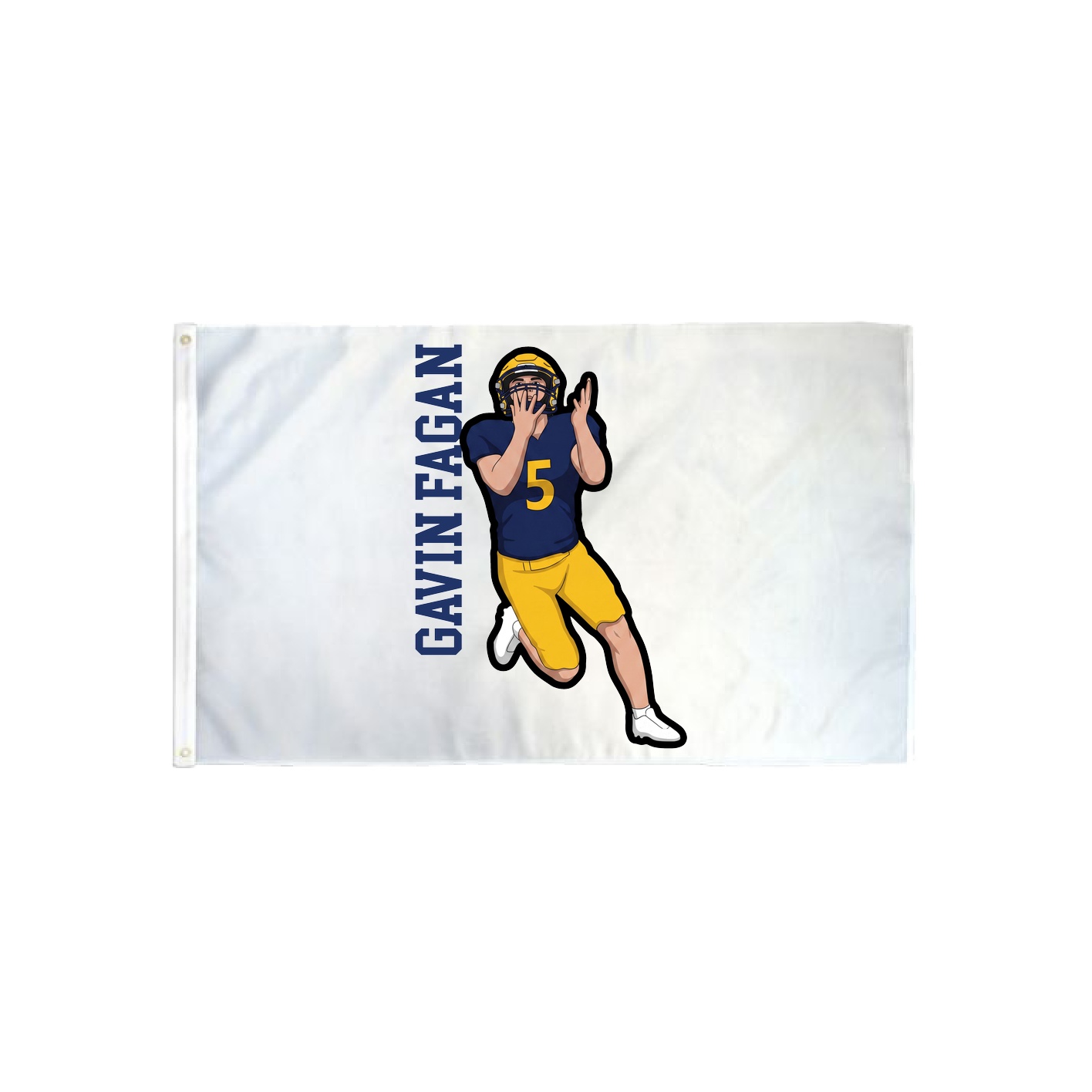 3x5 Flag — Name Vertical in Classic