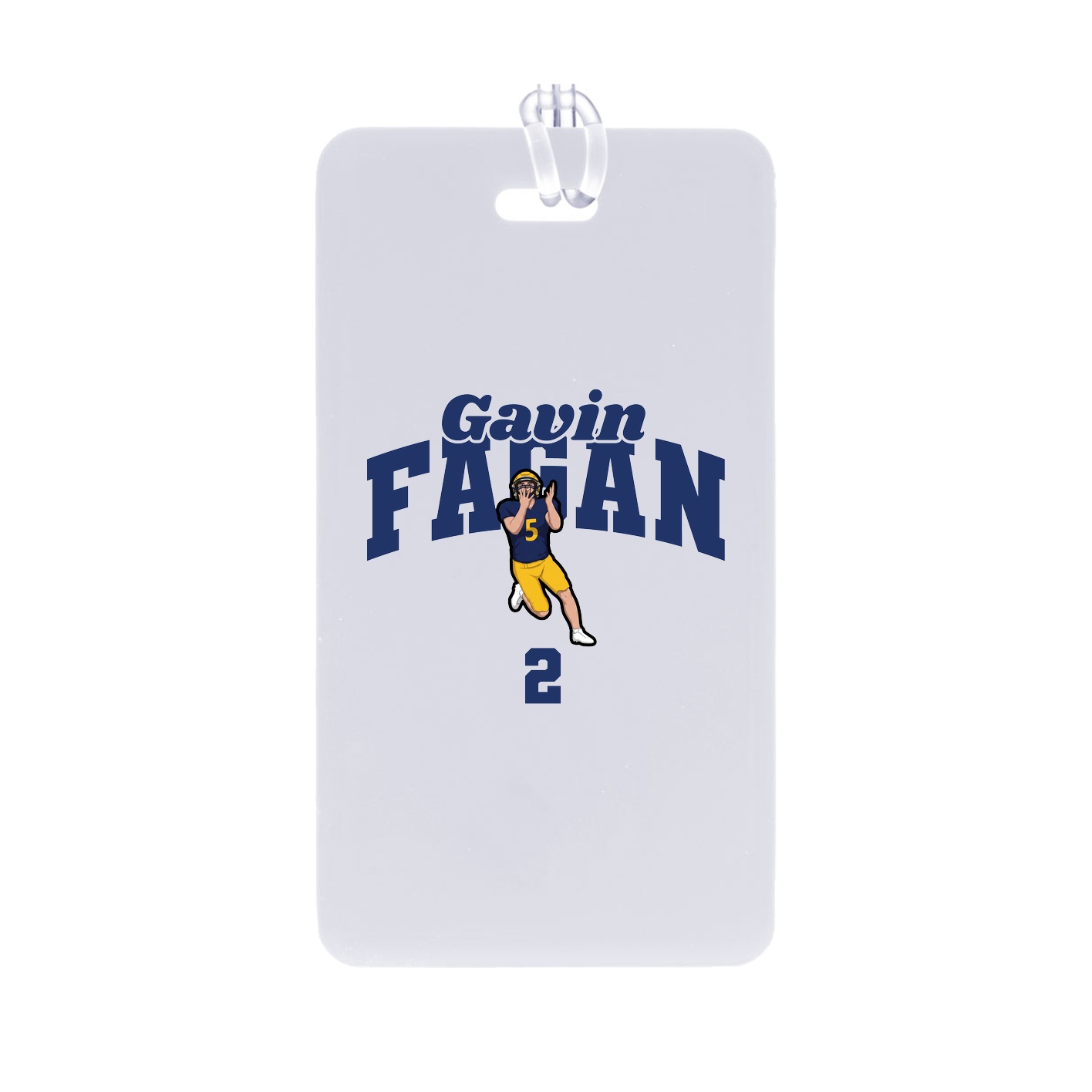Bag Tag — Signature Arch in Classic