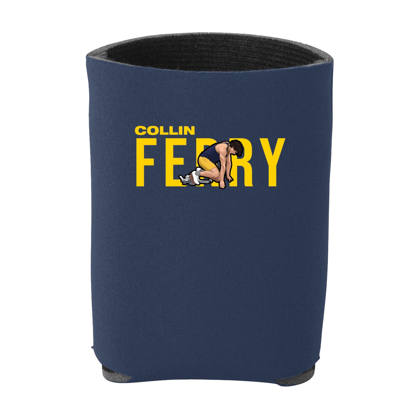 Can Holder — Player Name in Navy