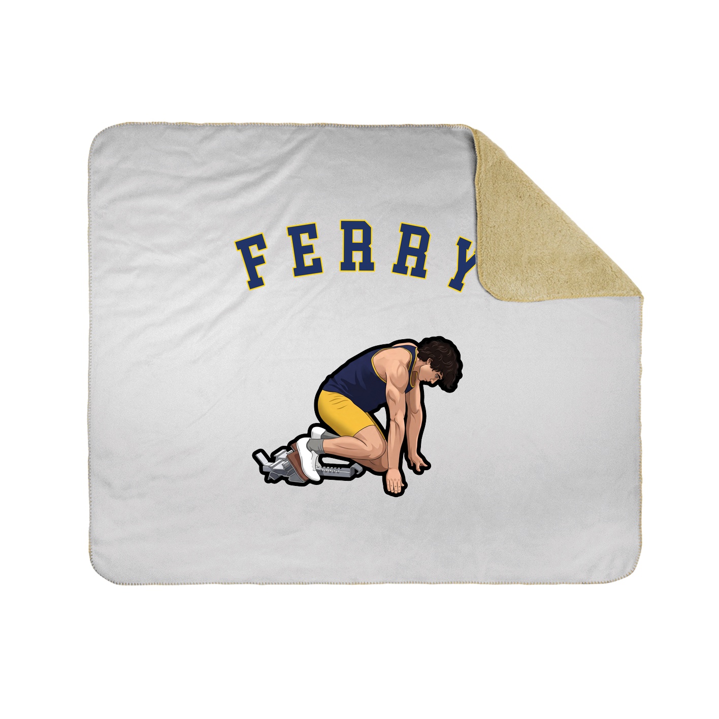 Throw Blanket — Shirsey Arch in White