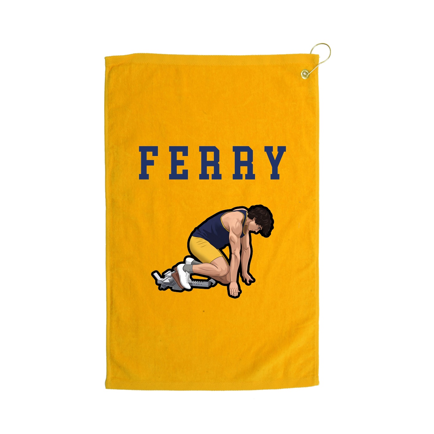 Golf Towel — Shirsey in Gold