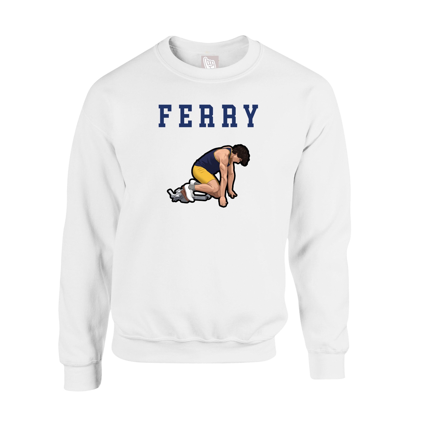 Fleece Crew — Shirsey in White
