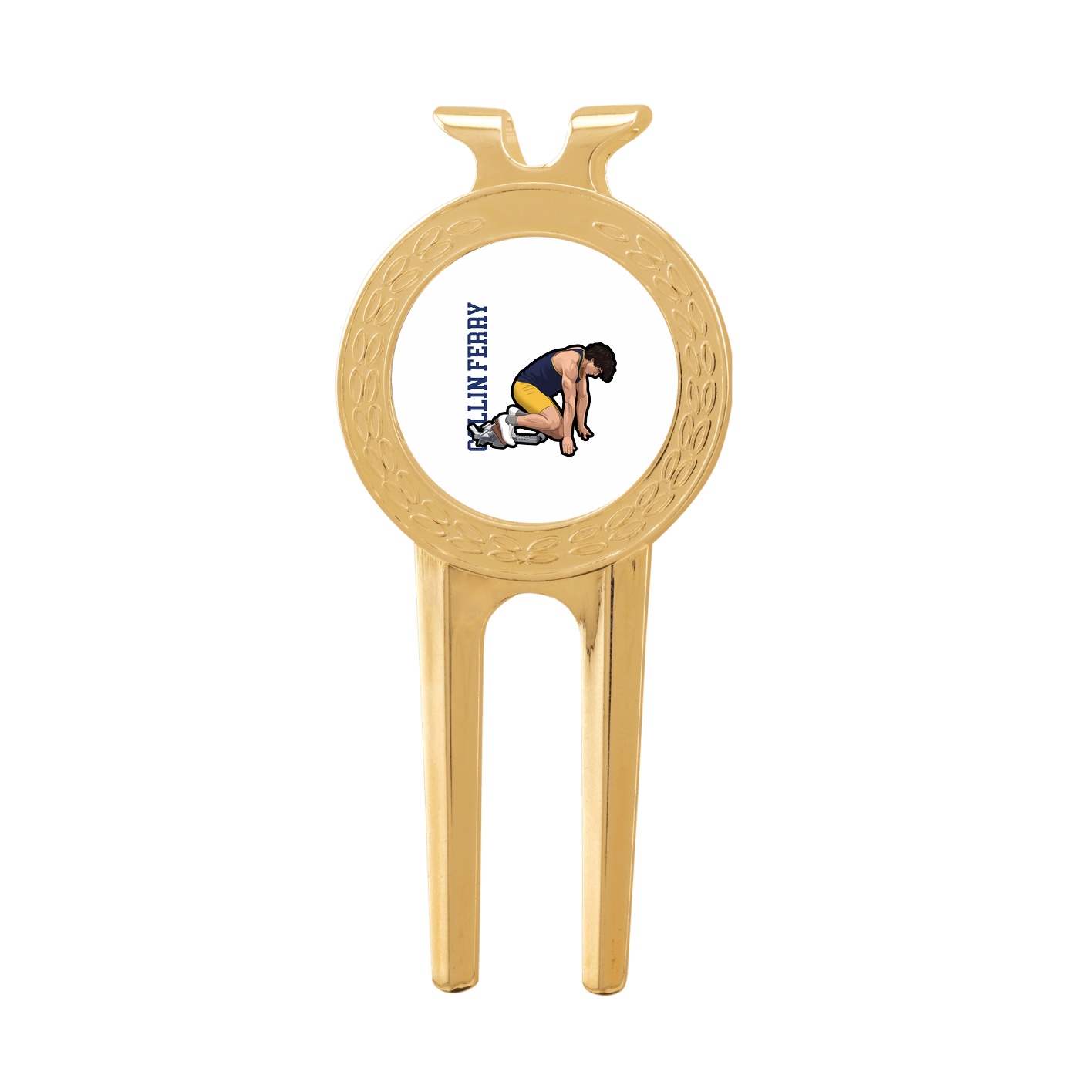 Divot Tool with Ball Marker — Name Vertical in Classic