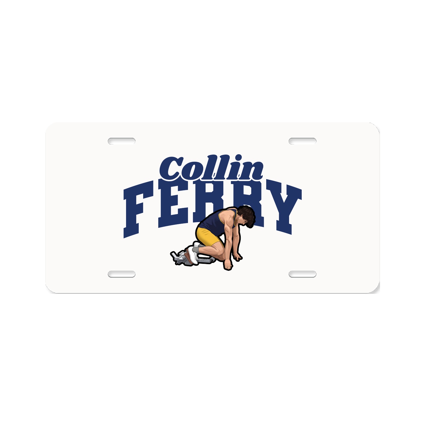 License Plate — Signature Arch in Classic