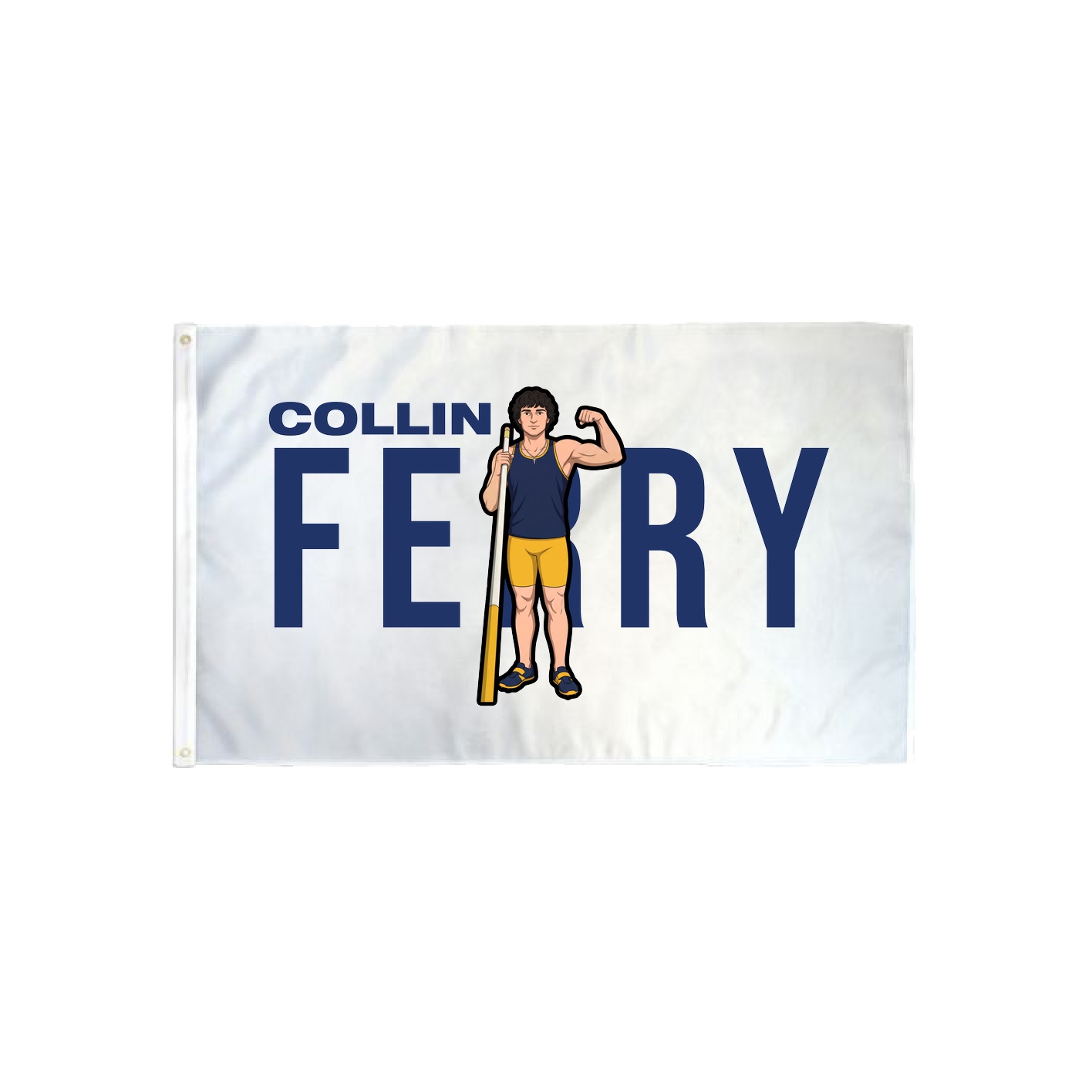 3x5 Flag — Player Name in Classic