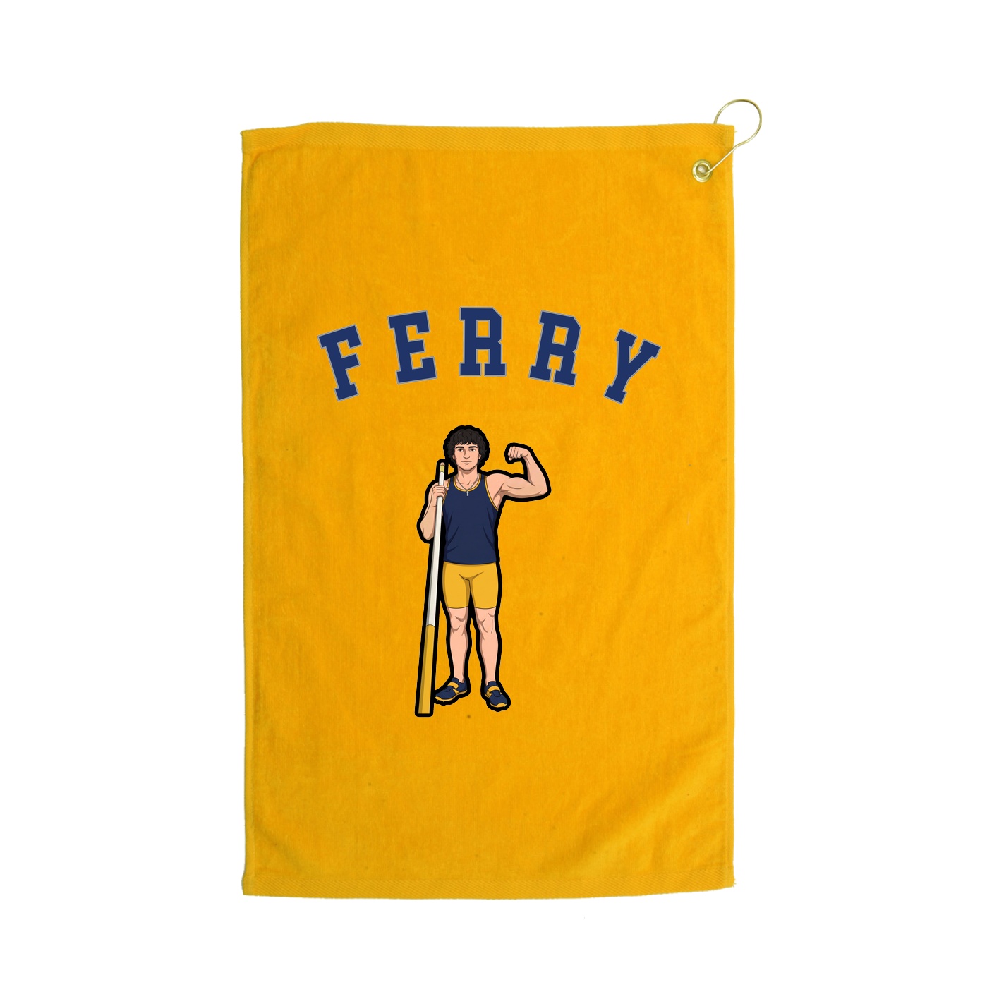 Golf Towel — Shirsey Arch in Gold
