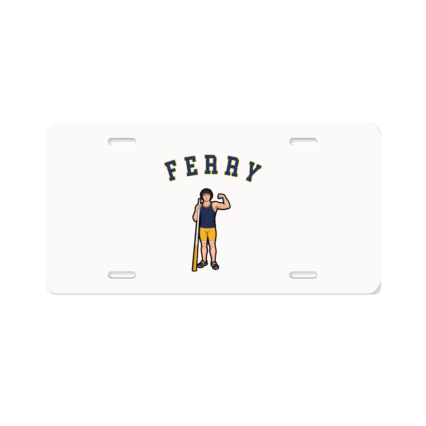 License Plate — Shirsey Arch in Classic