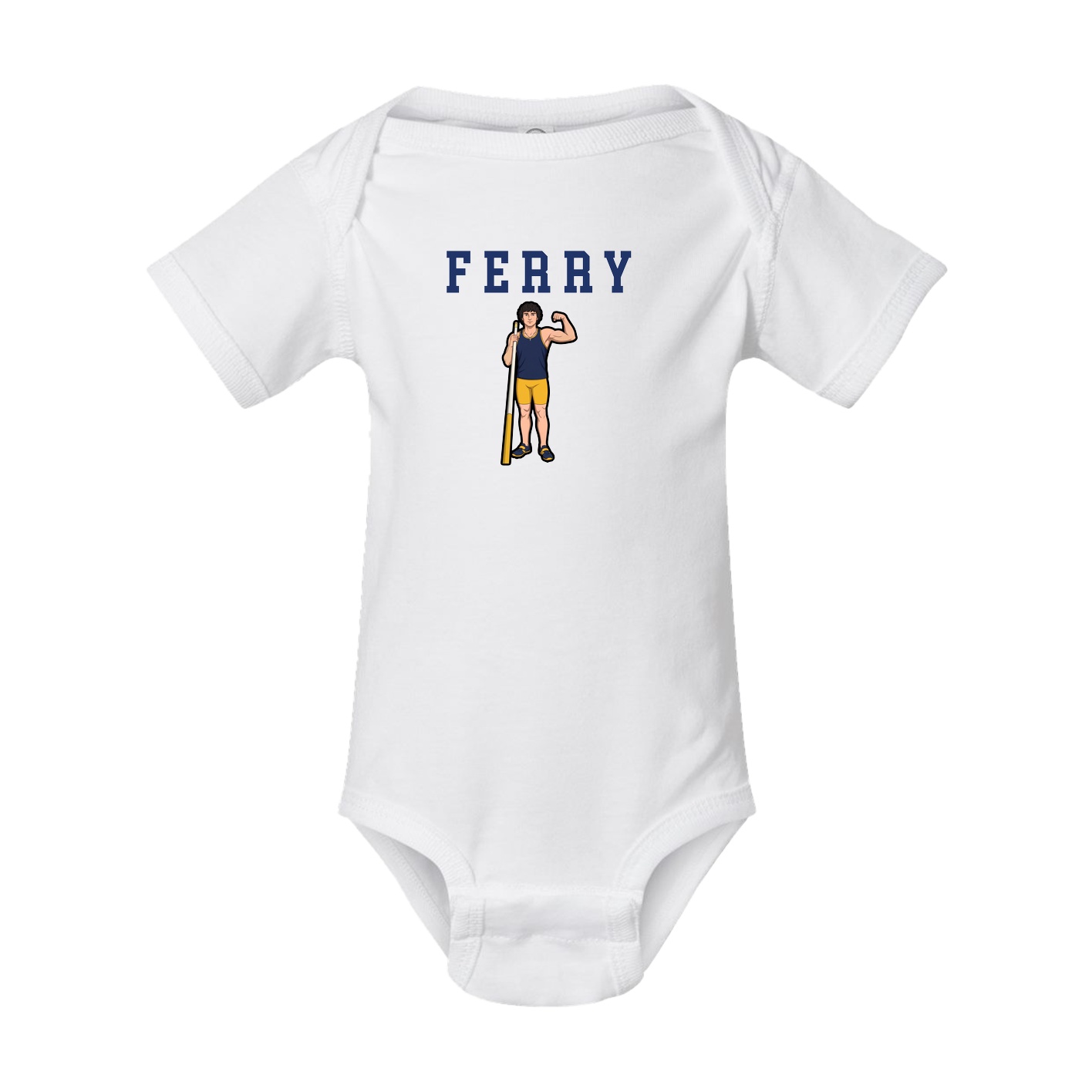 Baby Onesie — Shirsey in White