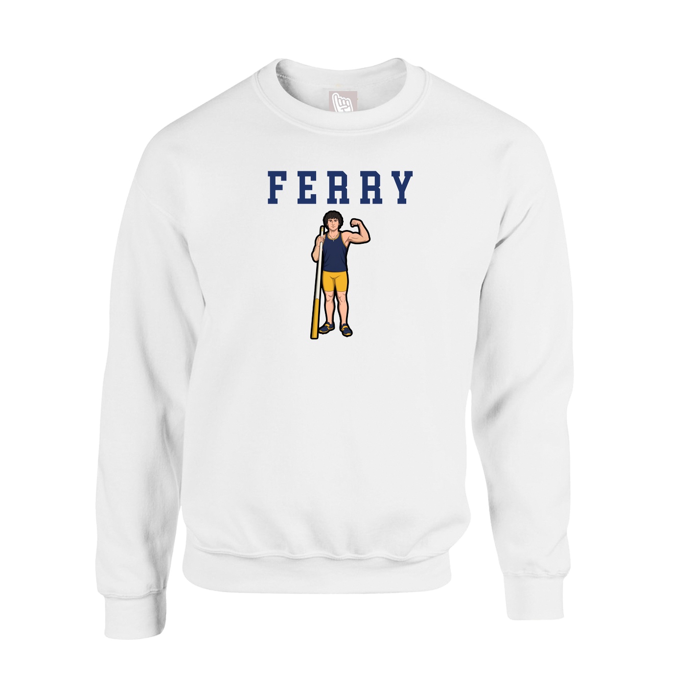 Fleece Crew — Shirsey in White
