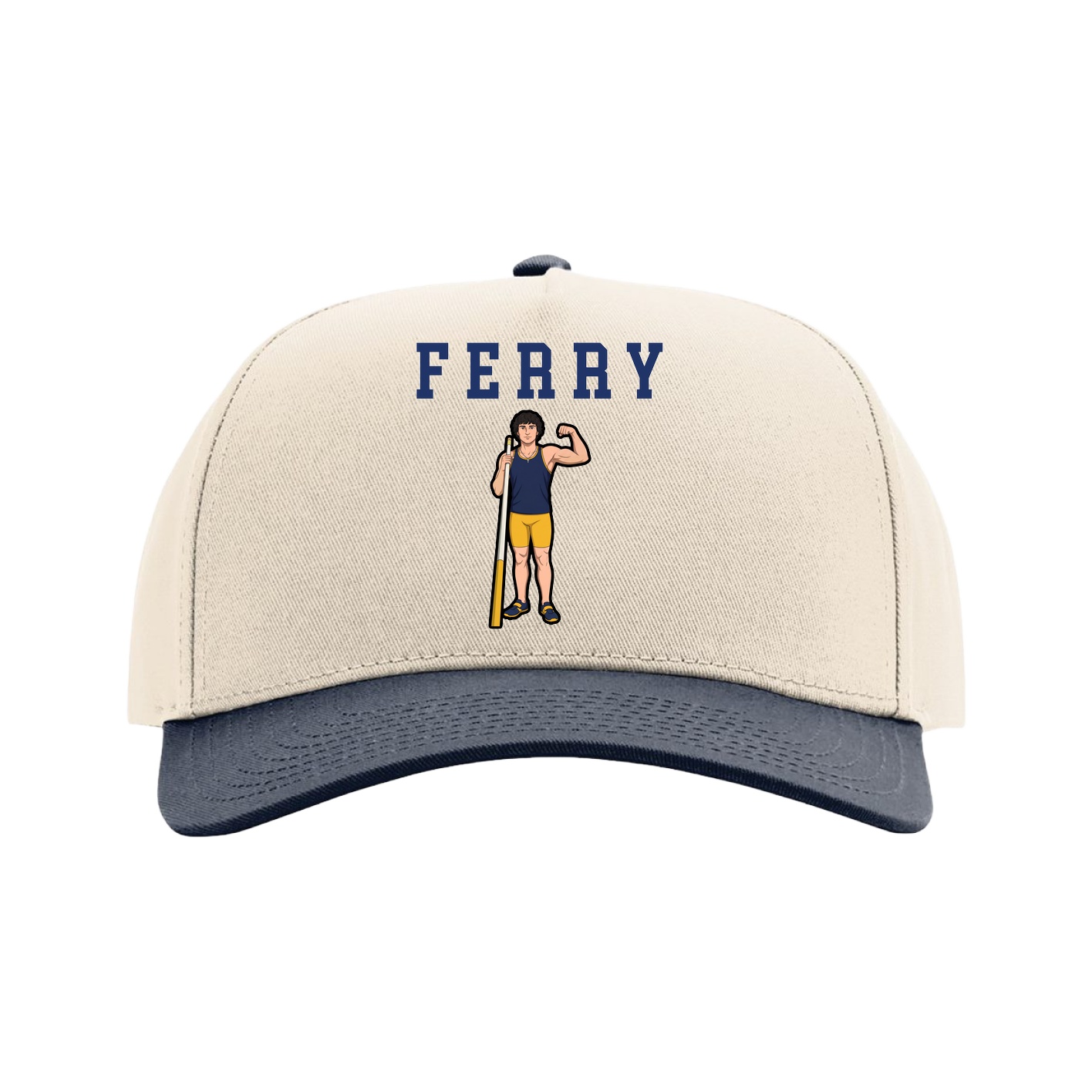 Full Fabric Five-Panel Champ Cap