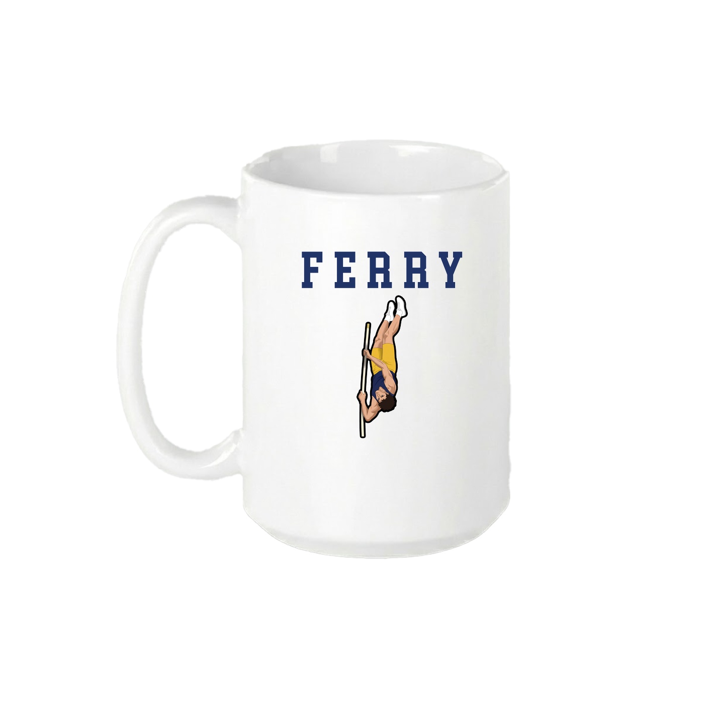 15oz Coffee Mug — Shirsey in White