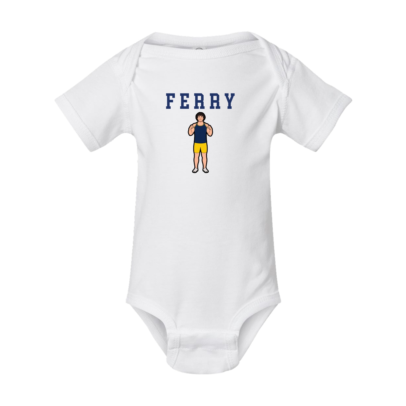 Baby Onesie — Shirsey in White