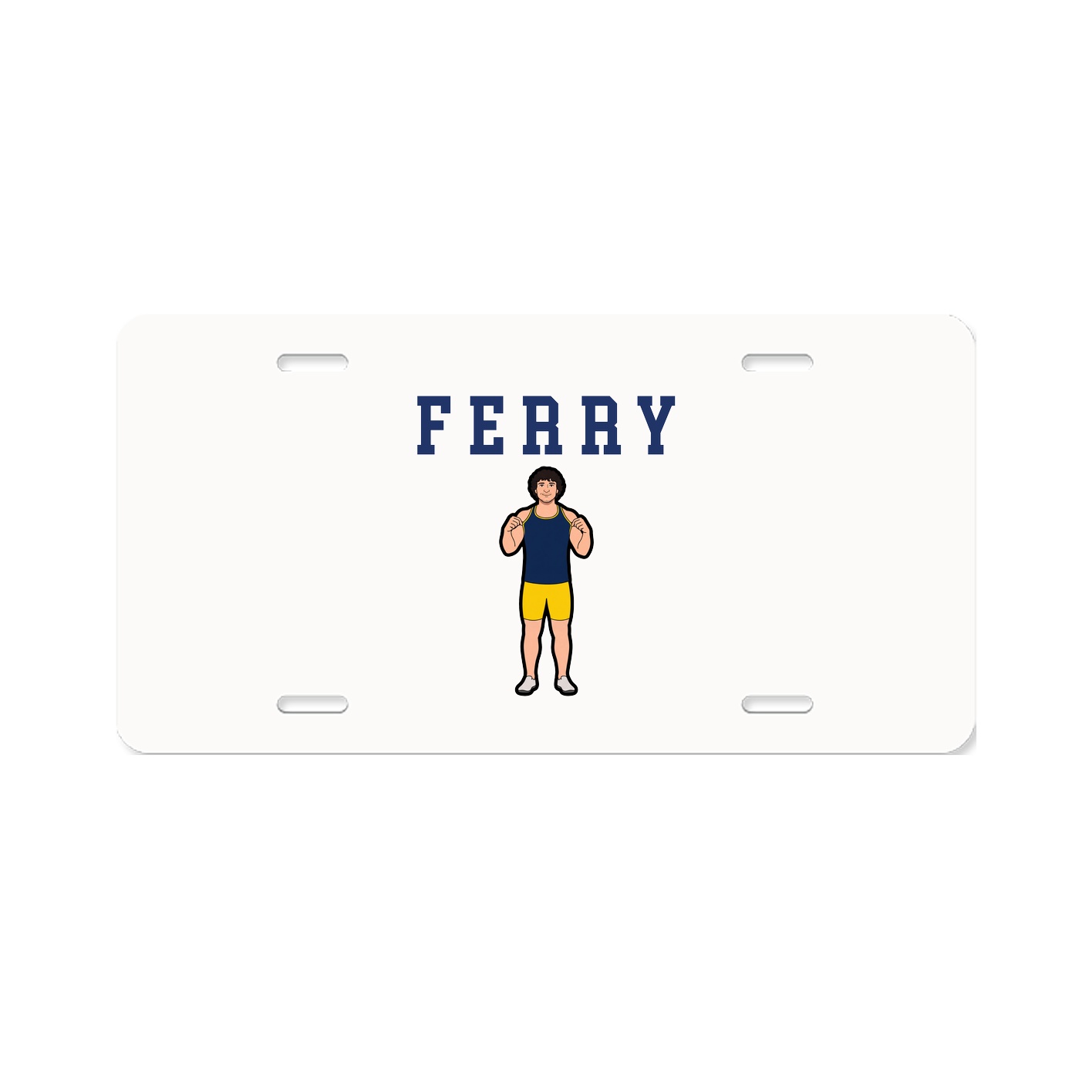 License Plate — Shirsey in Classic