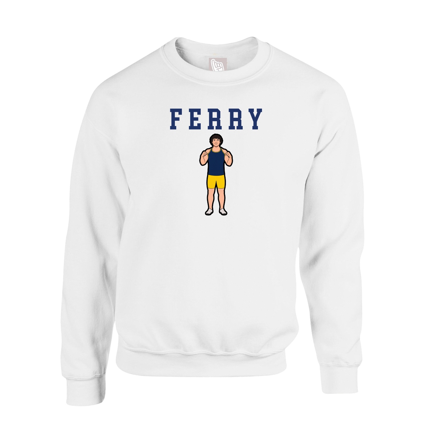 Fleece Crew — Shirsey in White
