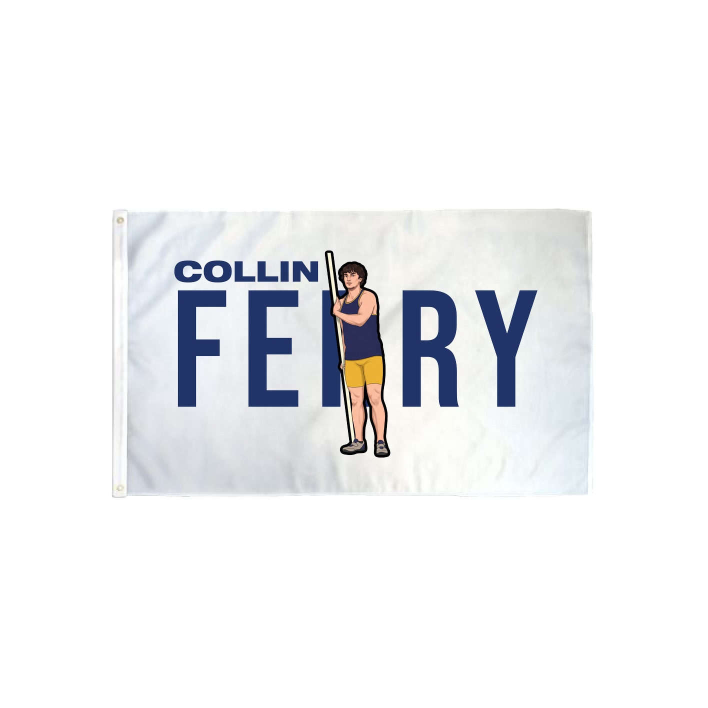3x5 Flag — Player Name in Classic