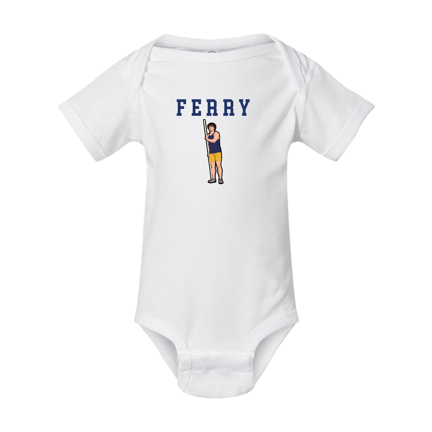 Baby Onesie — Shirsey in White