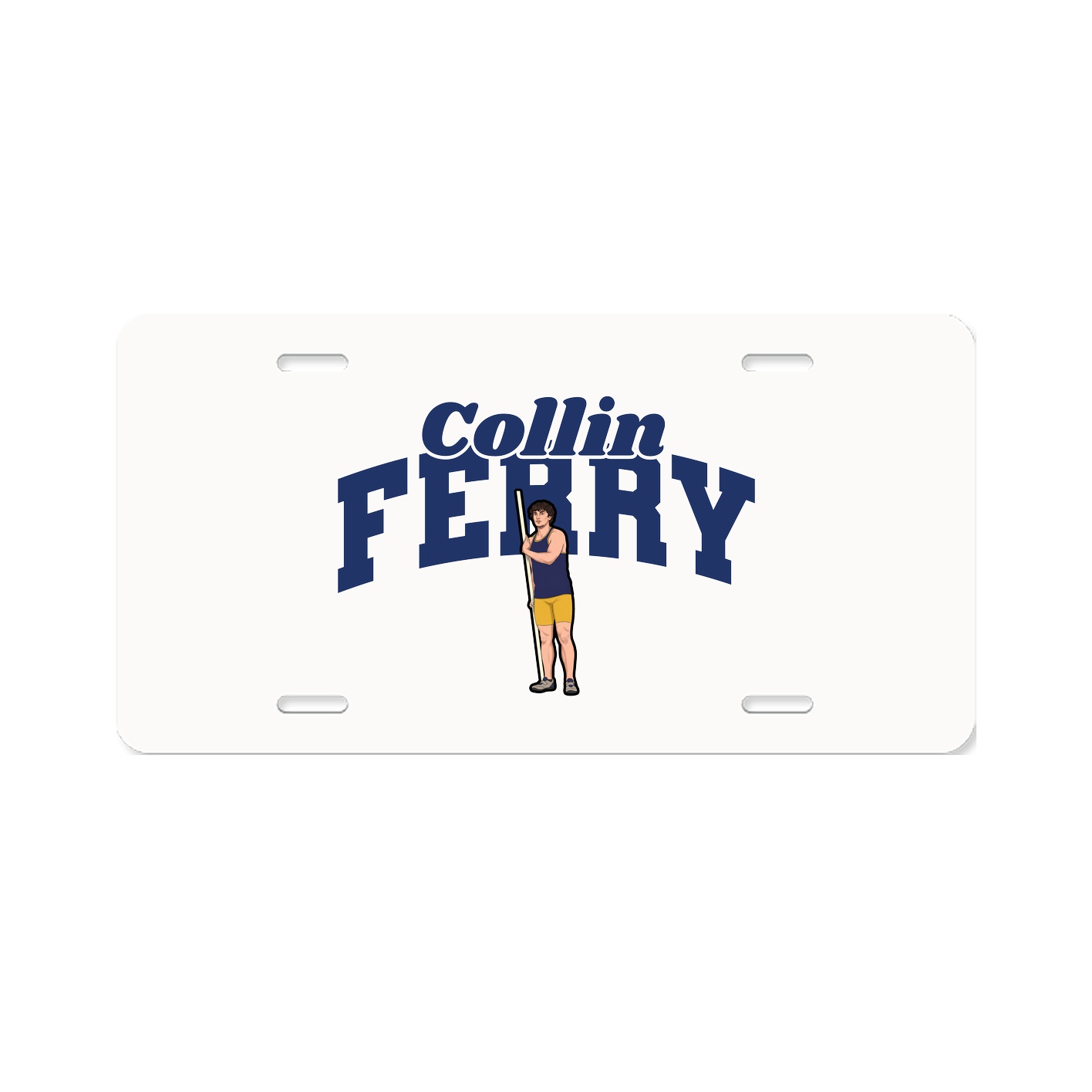 License Plate — Signature Arch in Classic