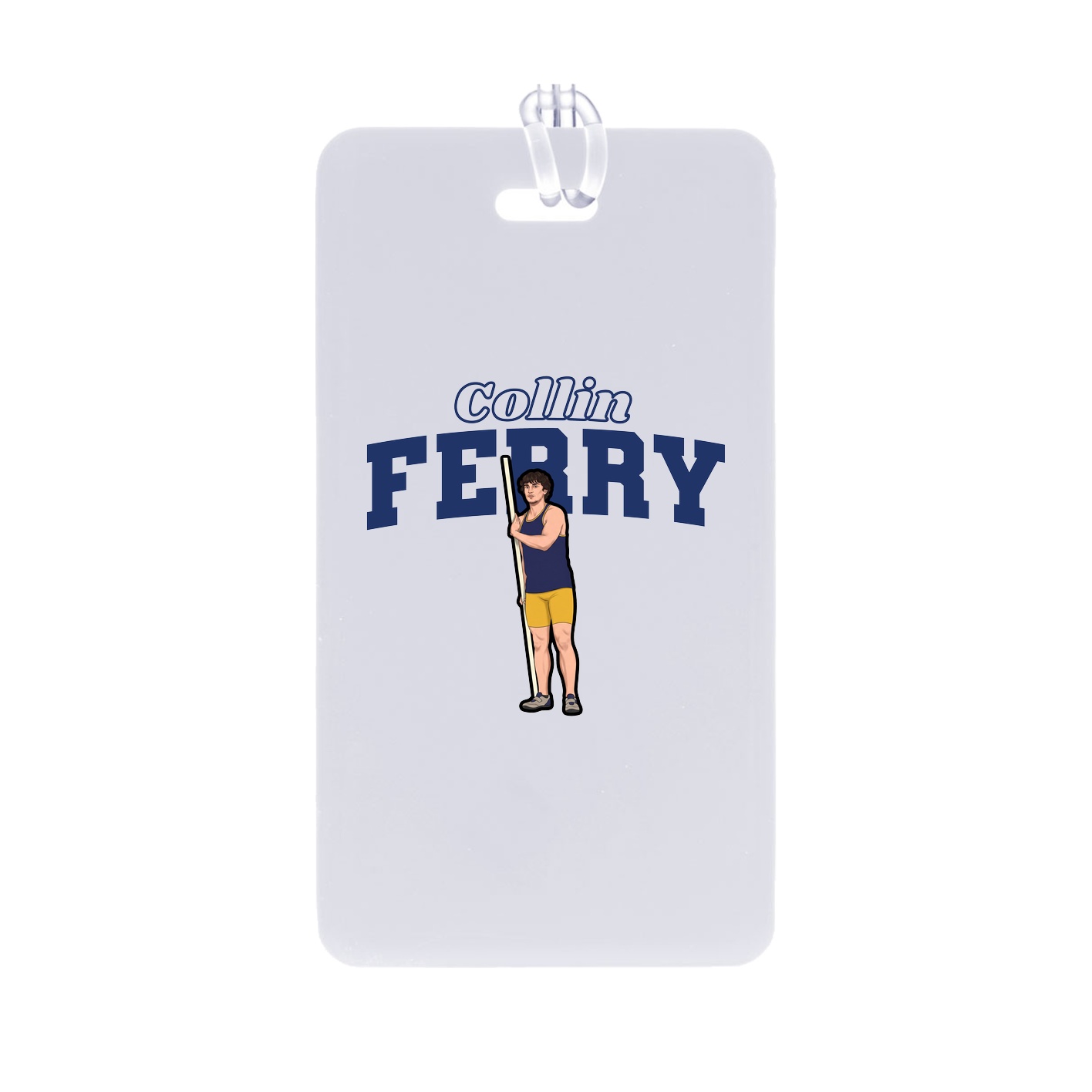 Bag Tag — Name Arch in Classic