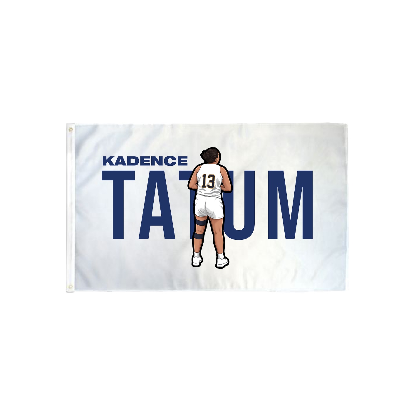 3x5 Flag — Player Name in Classic