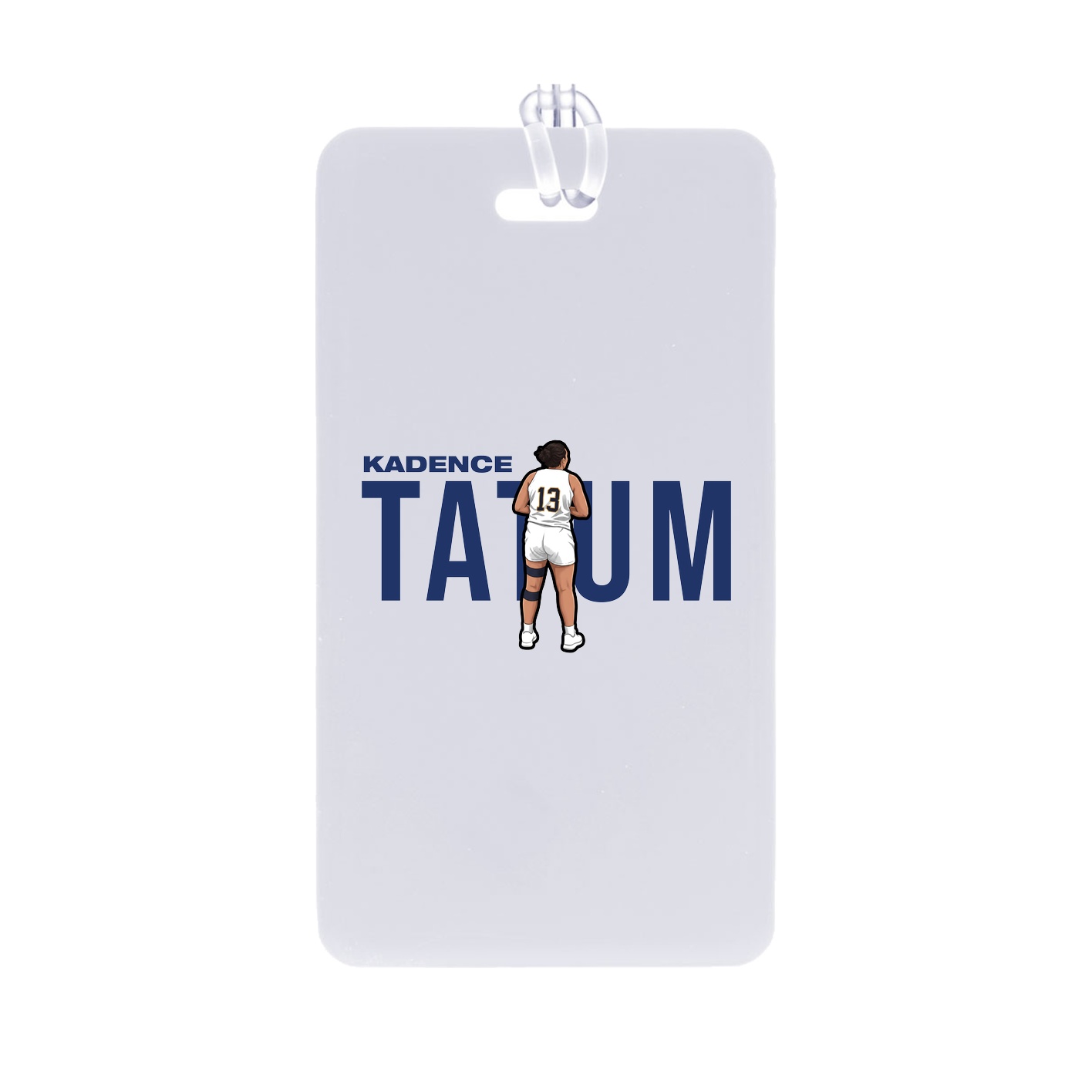 Bag Tag — Player Name in Classic