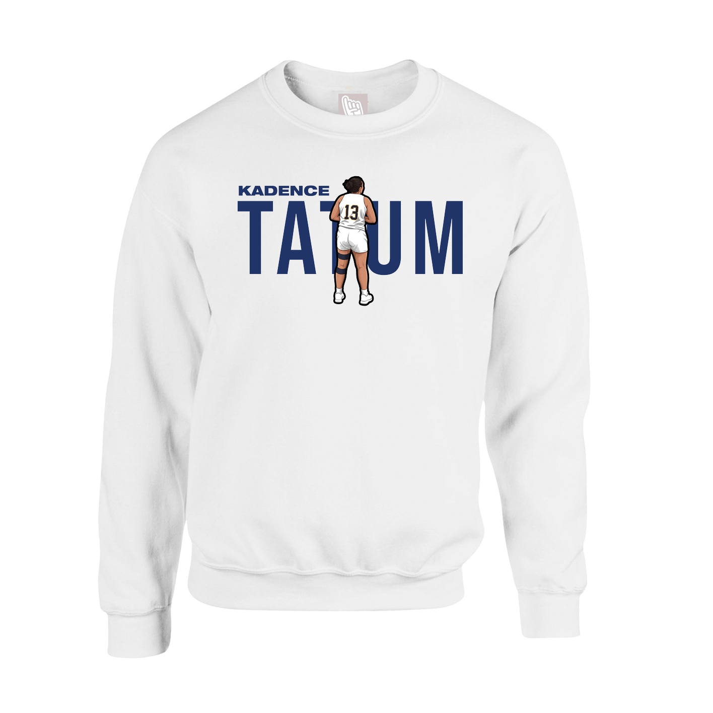 Fleece Crew — Player Name in White