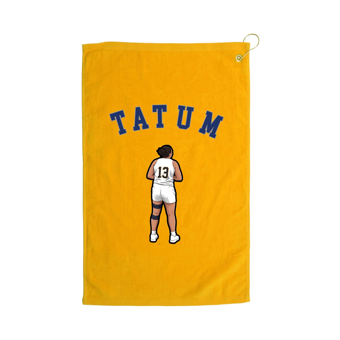 Golf Towel — Shirsey Arch in Gold