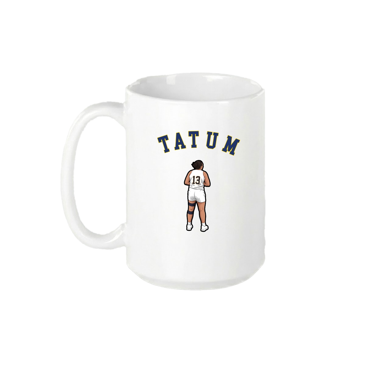 15oz Coffee Mug — Shirsey Arch in White