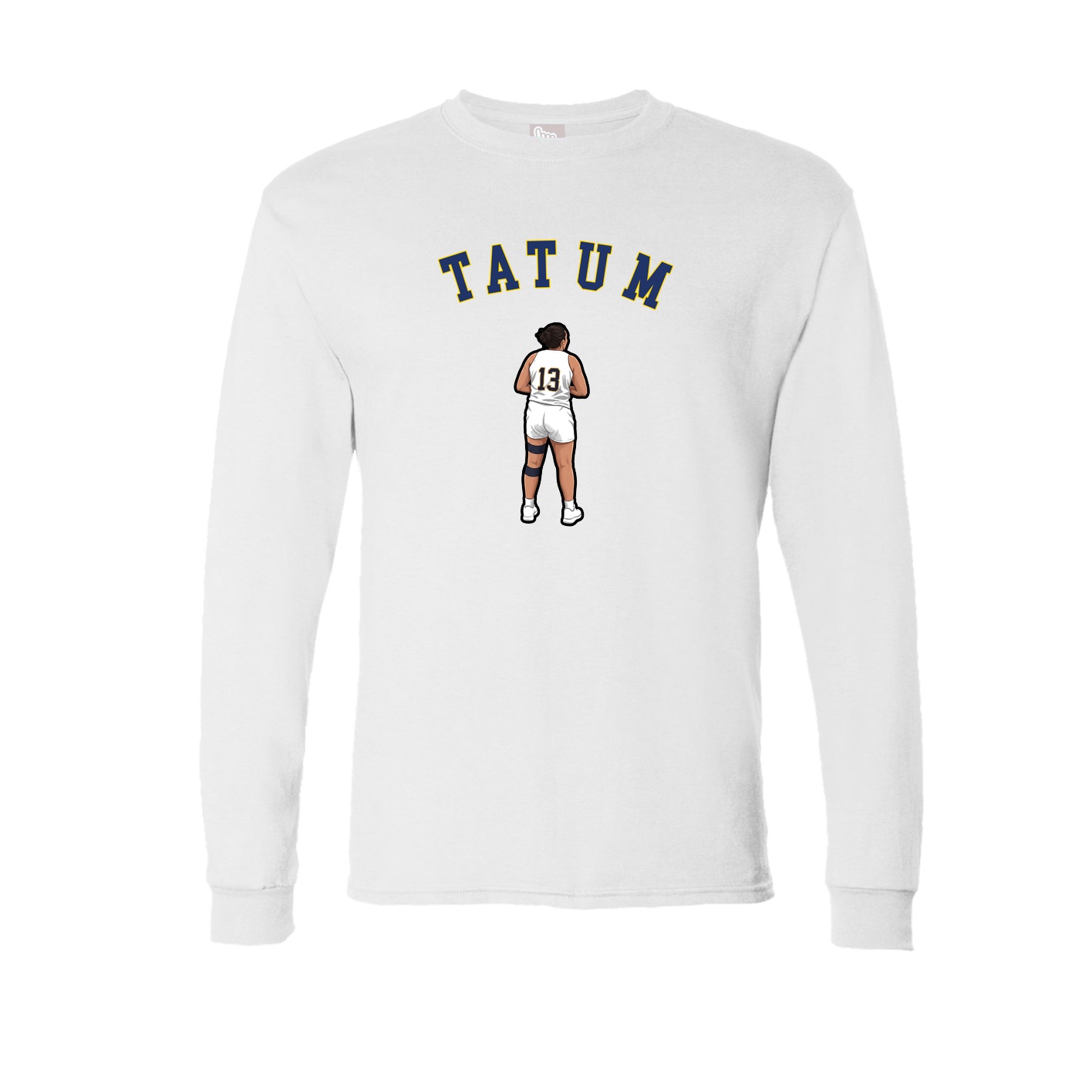 Long Sleeve Tee — Shirsey Arch in White