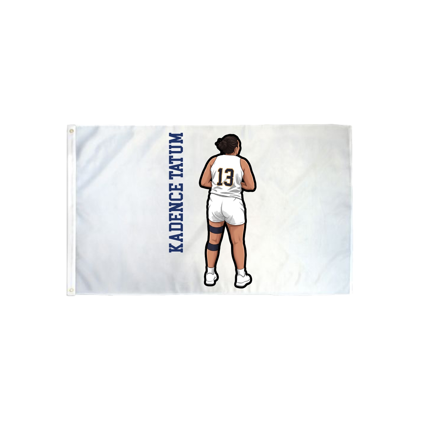 3x5 Flag — Name Vertical in Classic