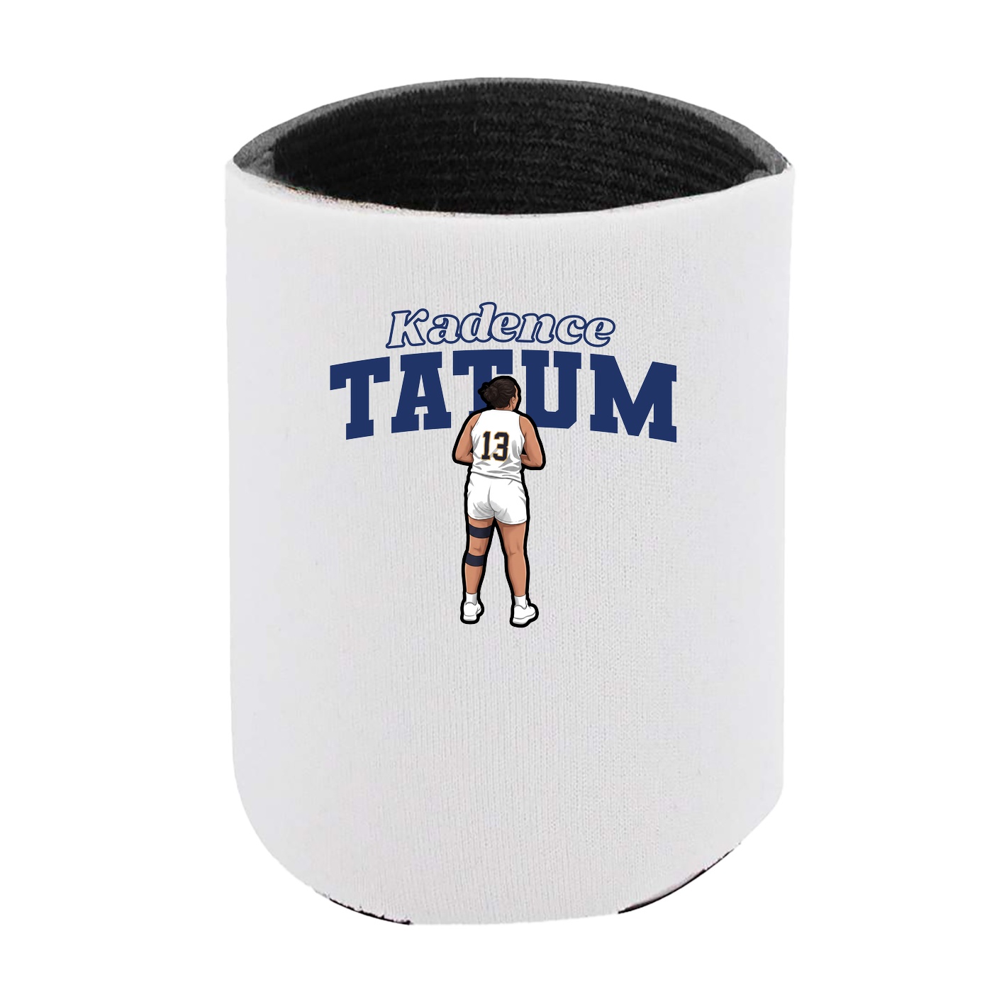 Can Holder — Name Arch in White