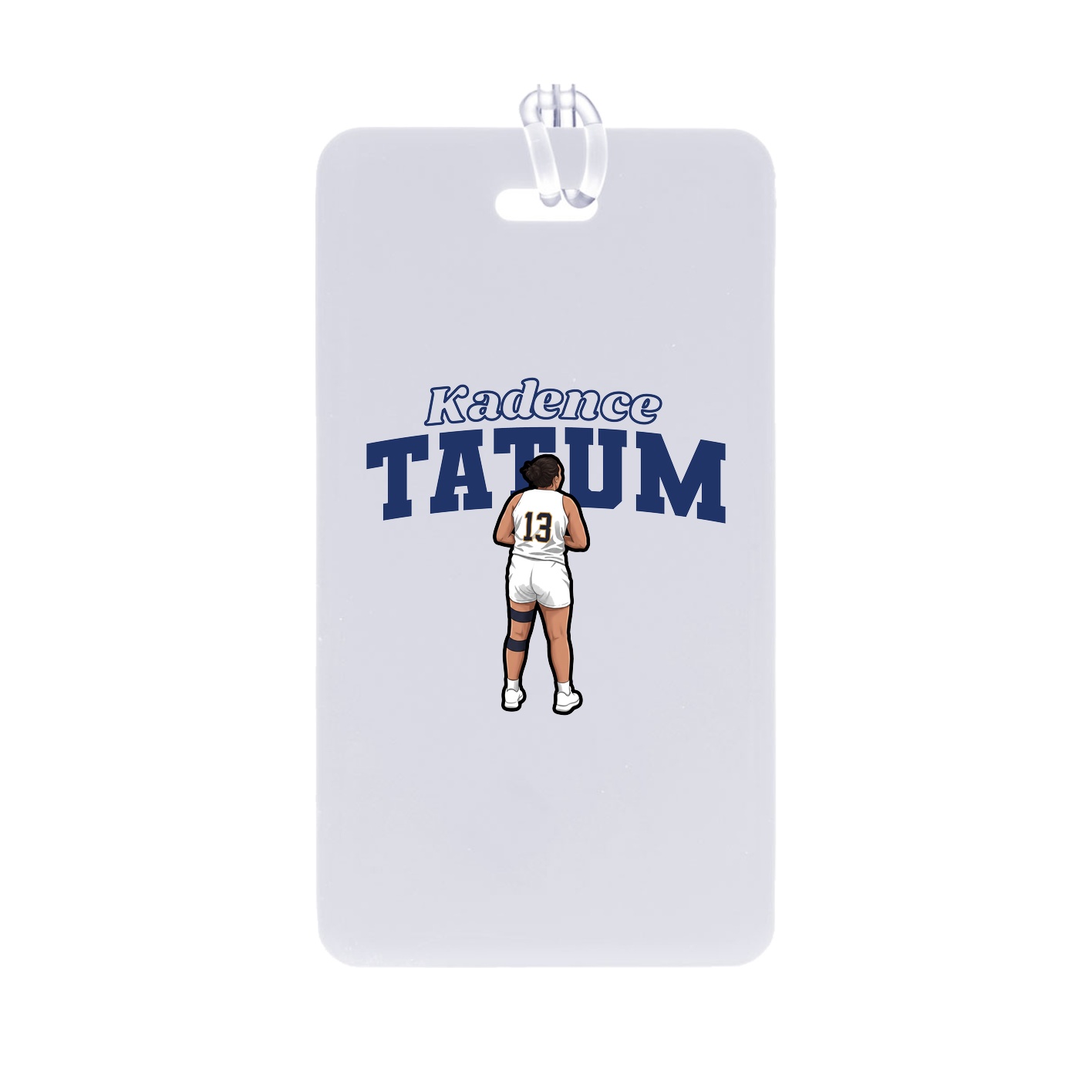 Bag Tag — Name Arch in Classic