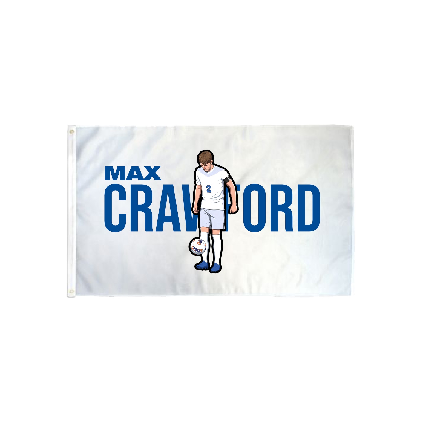 3x5 Flag — Player Name in Classic