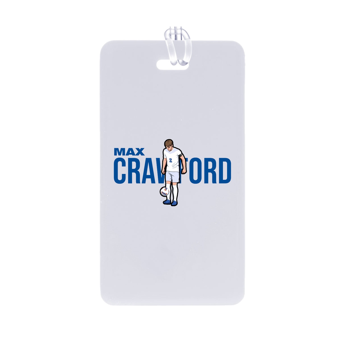 Bag Tag — Player Name in Classic