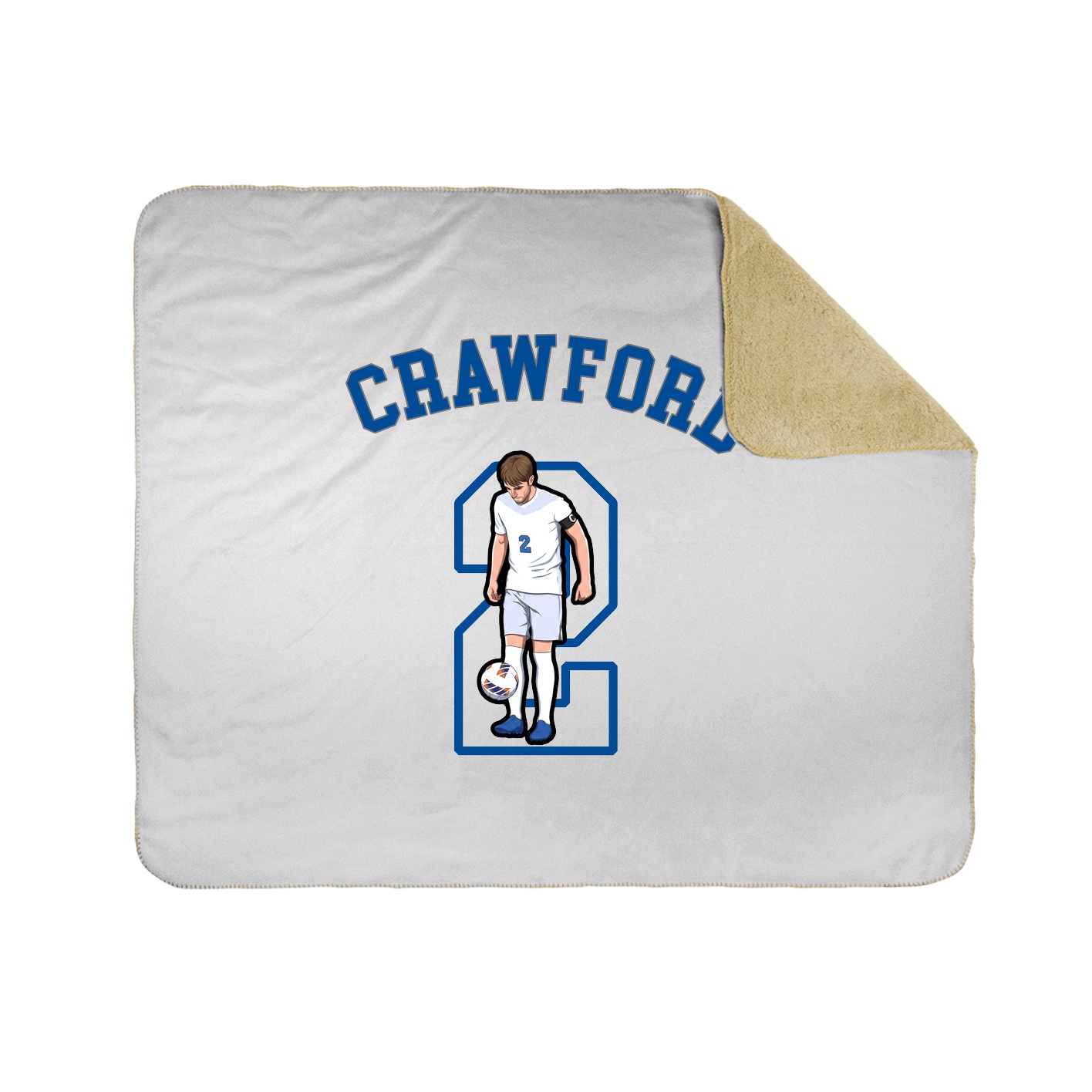 Throw Blanket — Shirsey Arch in White
