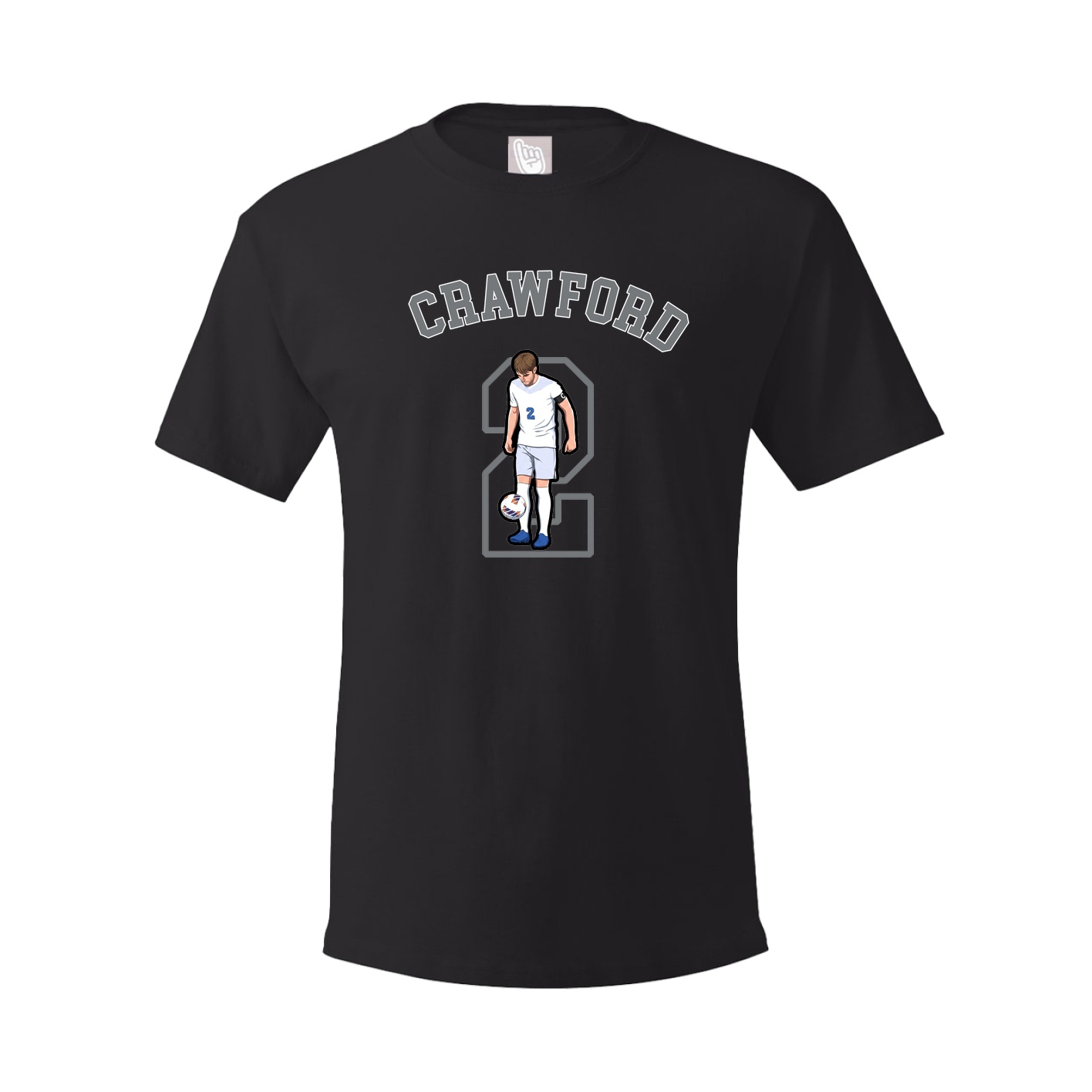 Youth Tee — Shirsey Arch in Black