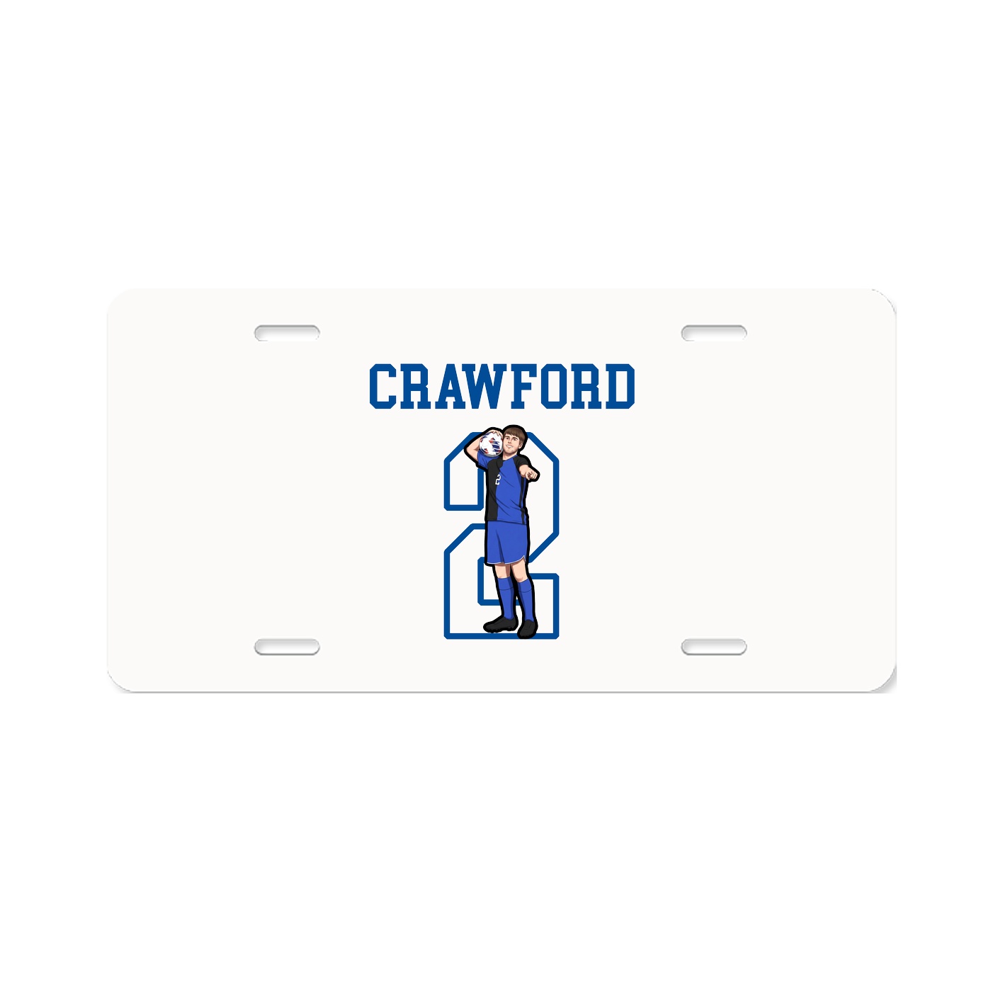 License Plate — Shirsey in Classic