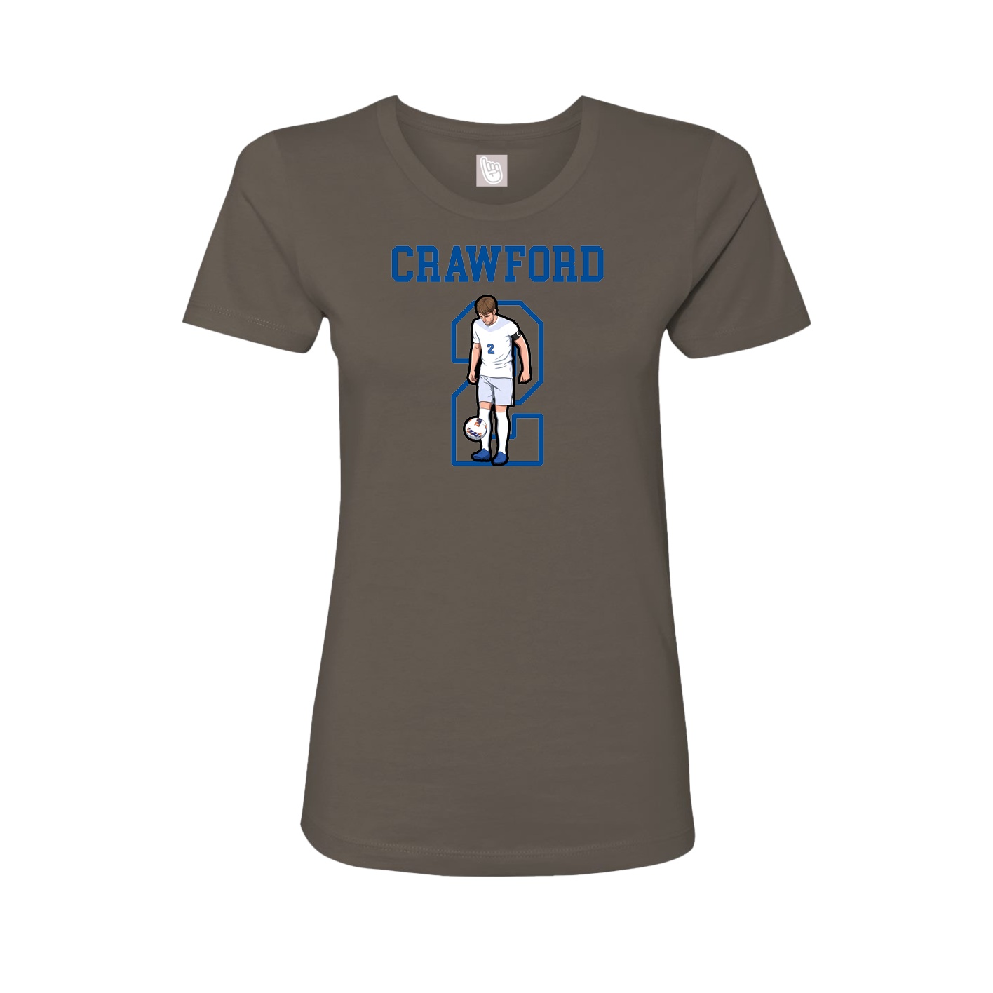 Fitted Women's Tee — Shirsey in Grey
