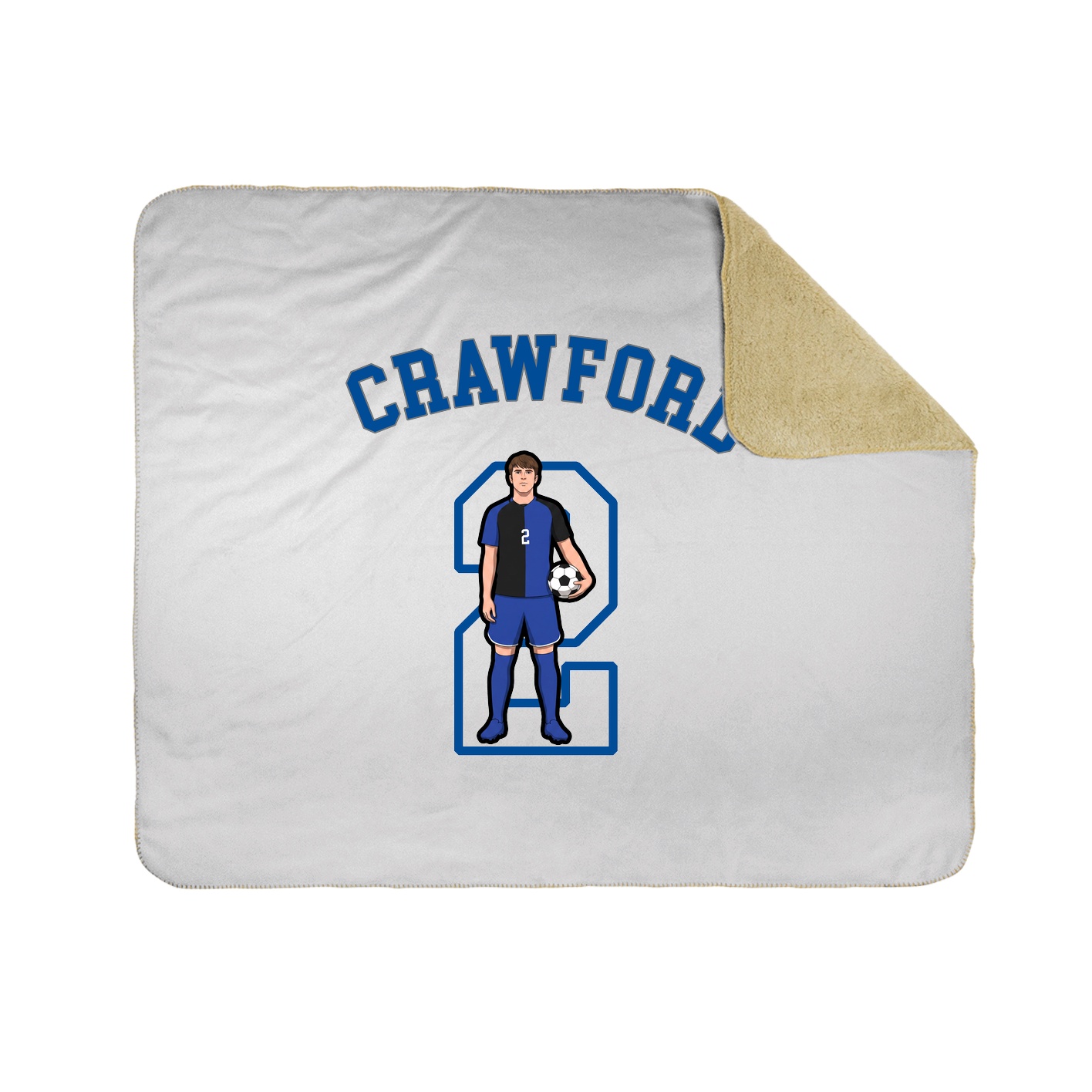 Throw Blanket — Shirsey Arch in White