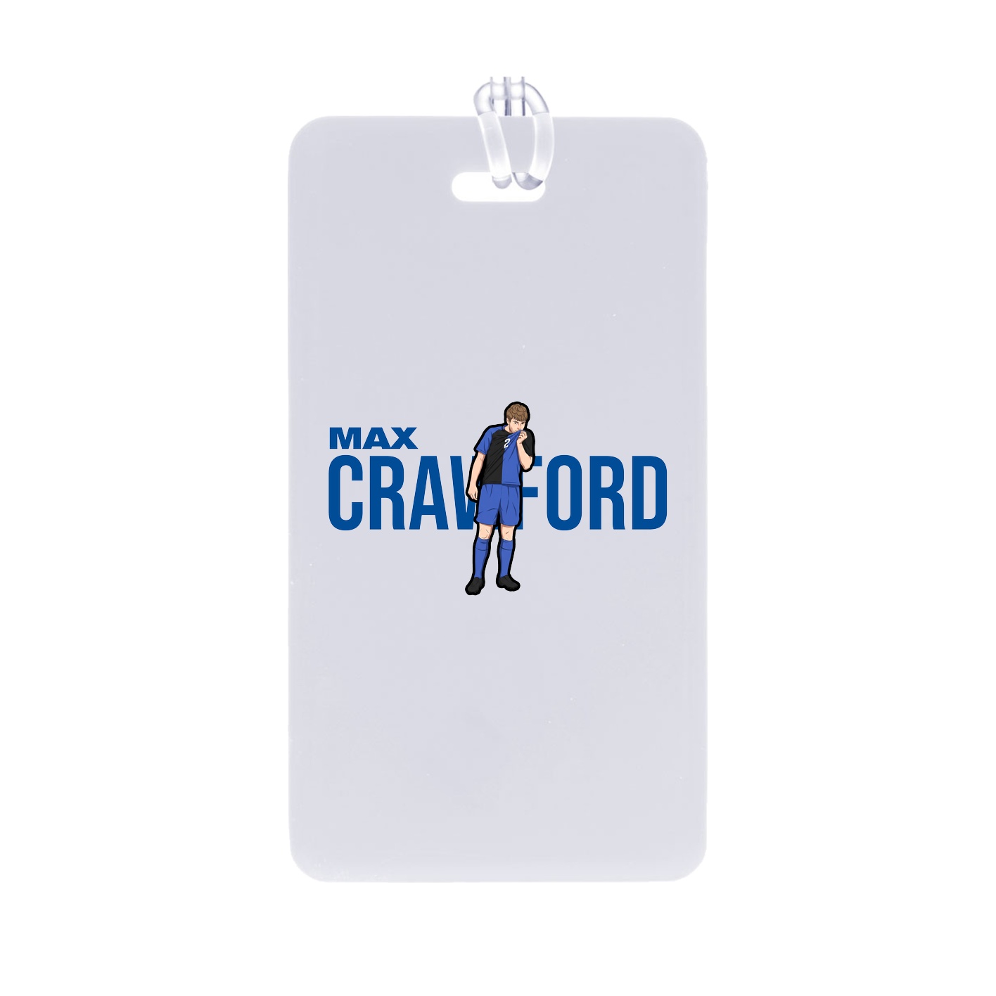 Bag Tag — Player Name in Classic