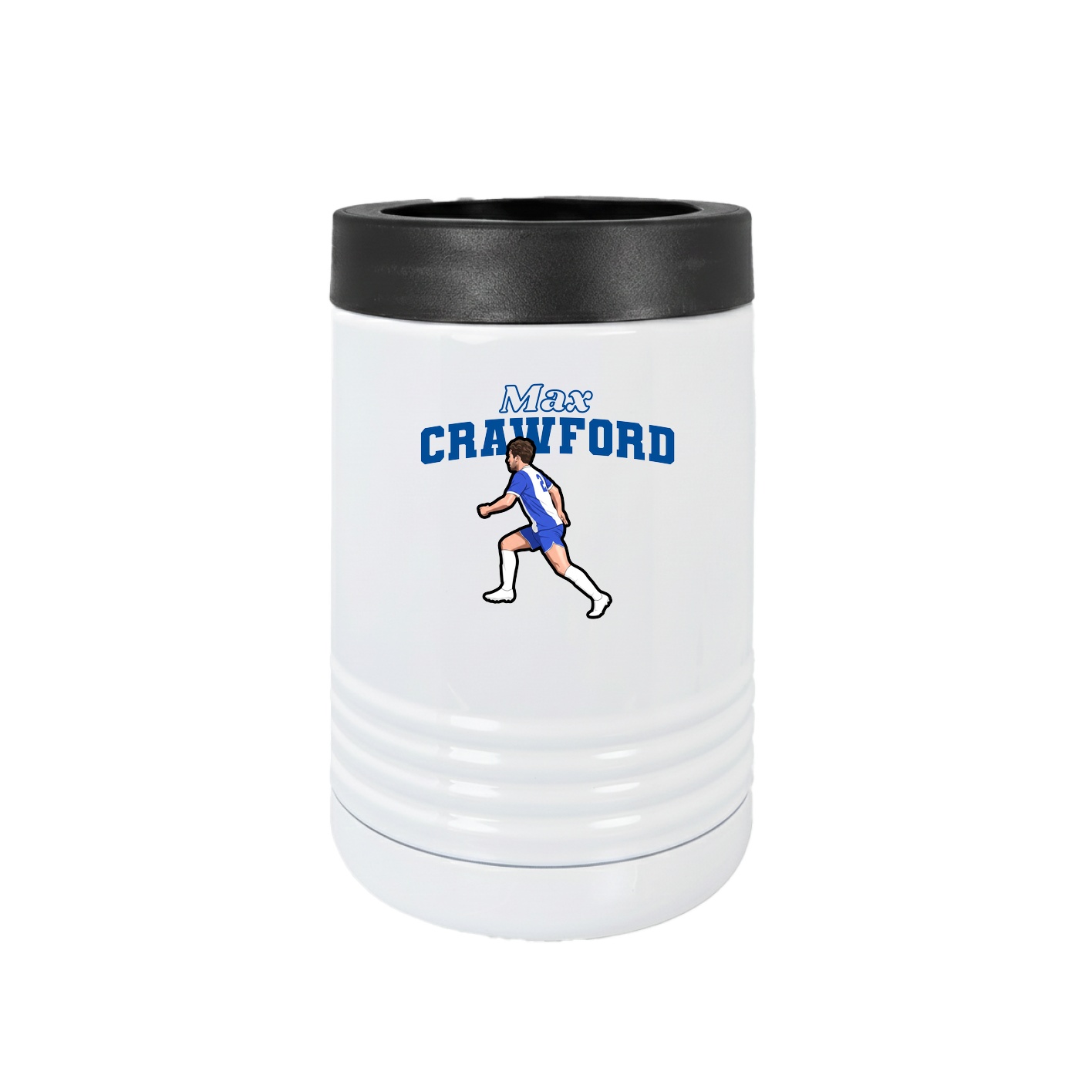 Beverage Holder — Name Arch in White