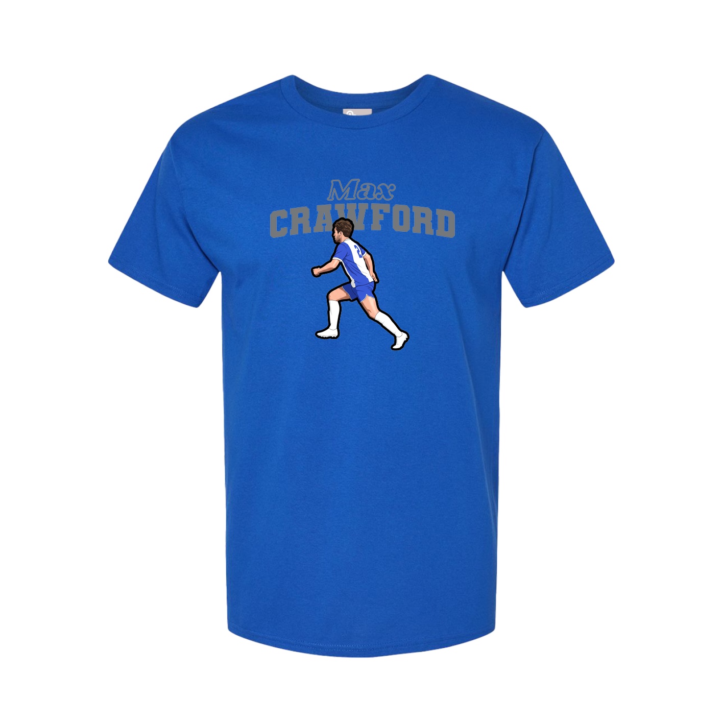 Tee — Name Arch in Royal