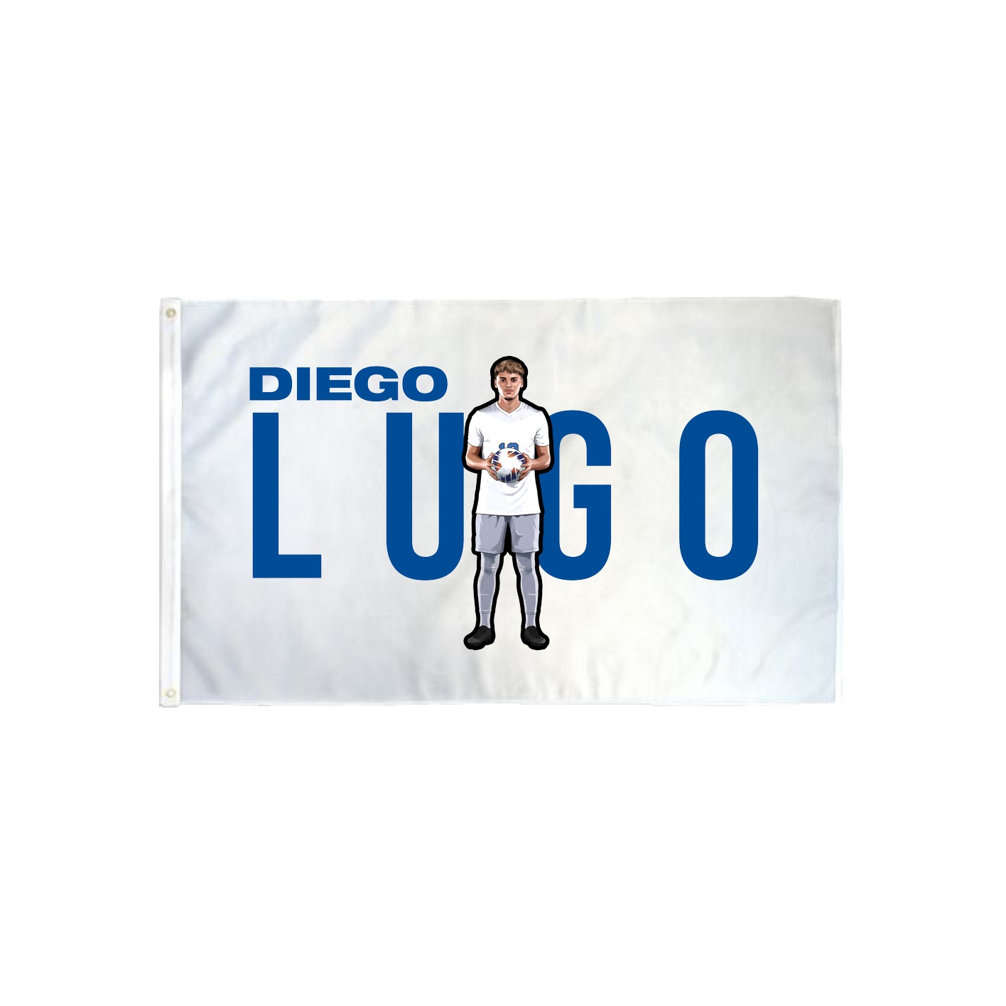 3x5 Flag — Player Name in Classic