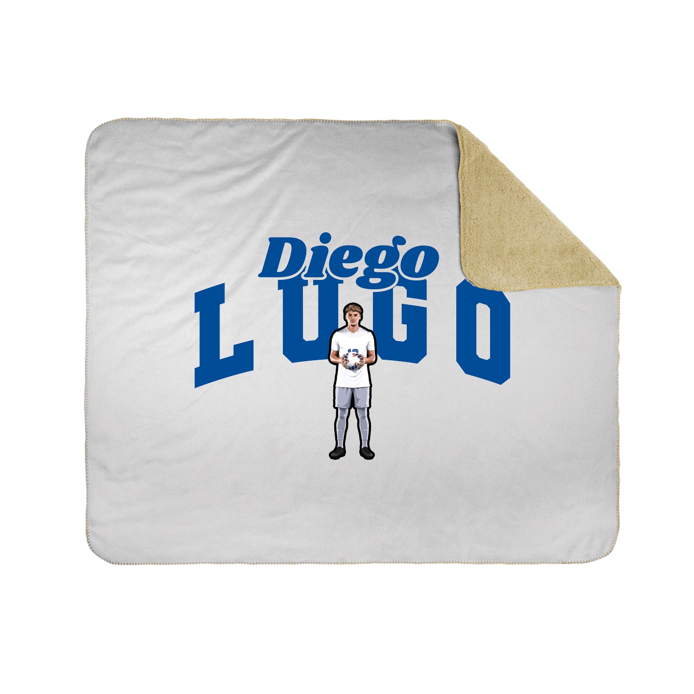 Throw Blanket — Signature Arch in White
