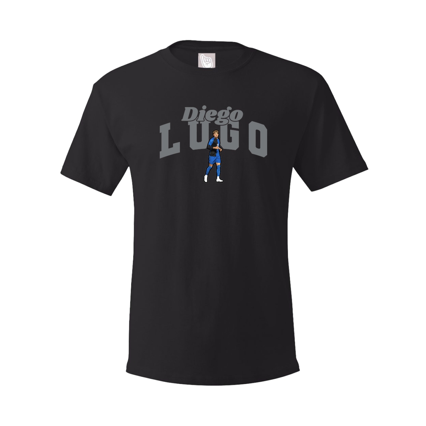 Youth Tee — Signature Arch in Black